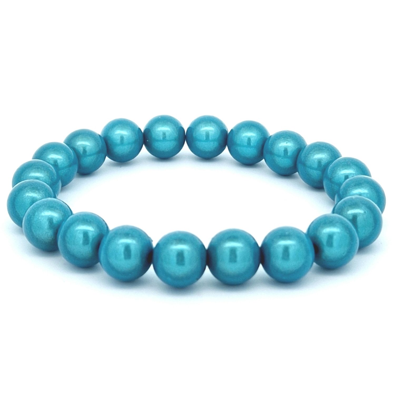 Impala Armband Perlenarmband Wonder aus 10mm Perlen, verschiedene Farben, Damenarmband bunt