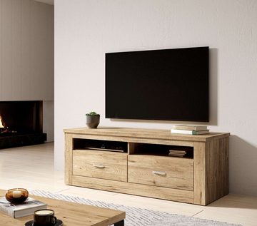 99rooms Lowboard Silvester (TV-Kommode, TV-Schrank), mit Schubladen, viel Stauraum, Modern Design