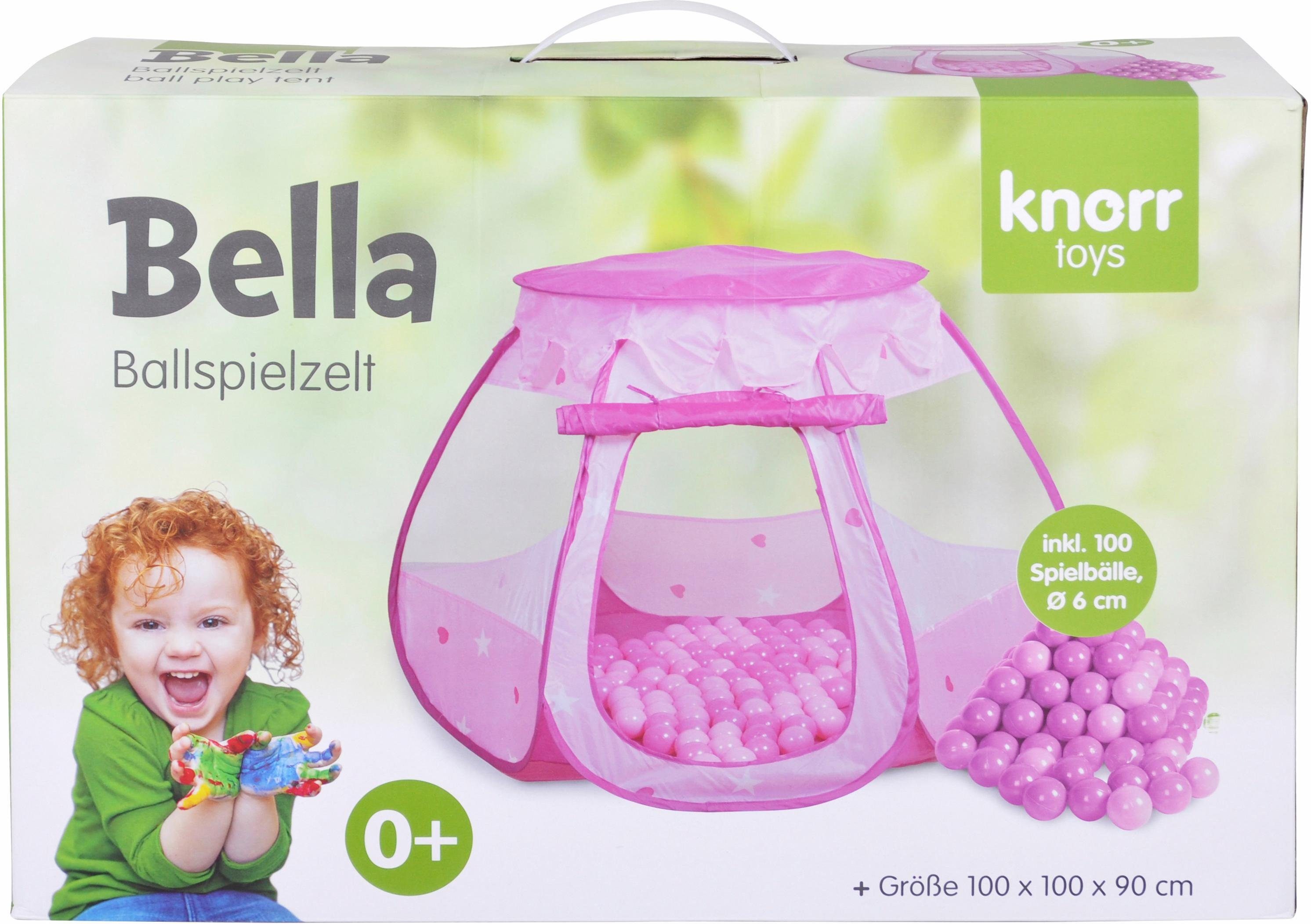 Knorrtoys® Bällebad Bella, mit 100 Bällen