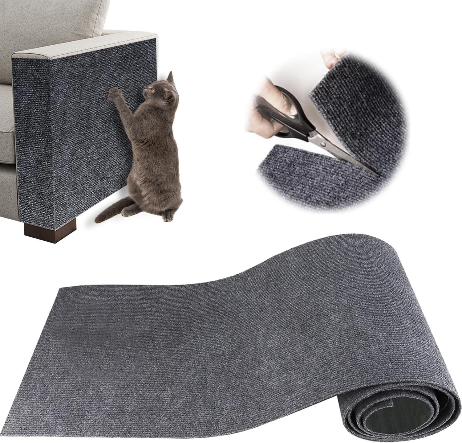 Refined Living Kratzmatte Selbstklebende Katzenkratzmatte 40x200cm,kratzmat günstig online kaufen