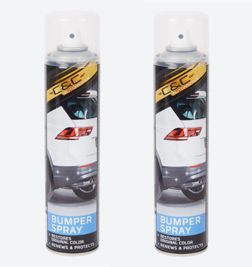 2 x Stossstangenspray 400 ml Bumper Spray Auto-Reinigungsmittel