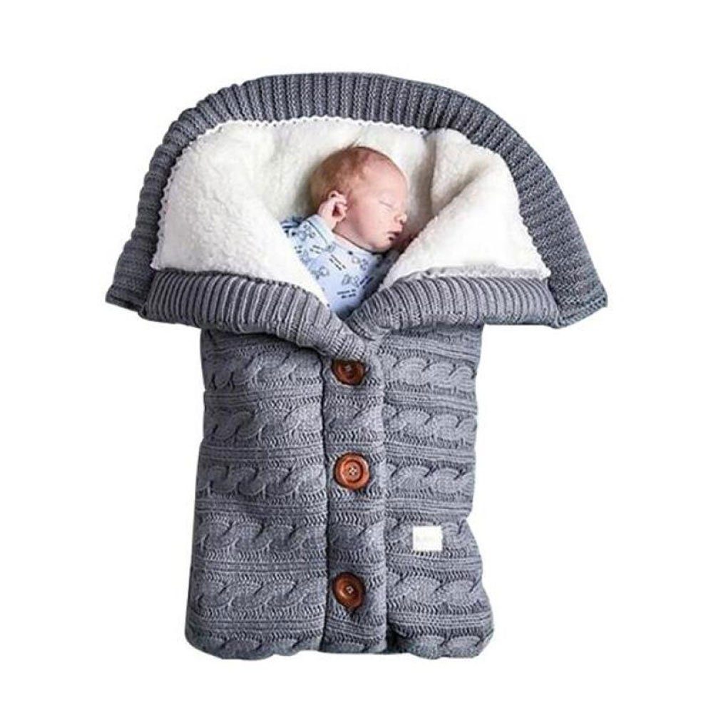Mmgoqqt Babyschlafsack »Baby stricken wickeln wickeln Windeln Winter warme  Schlafsack« online kaufen | OTTO