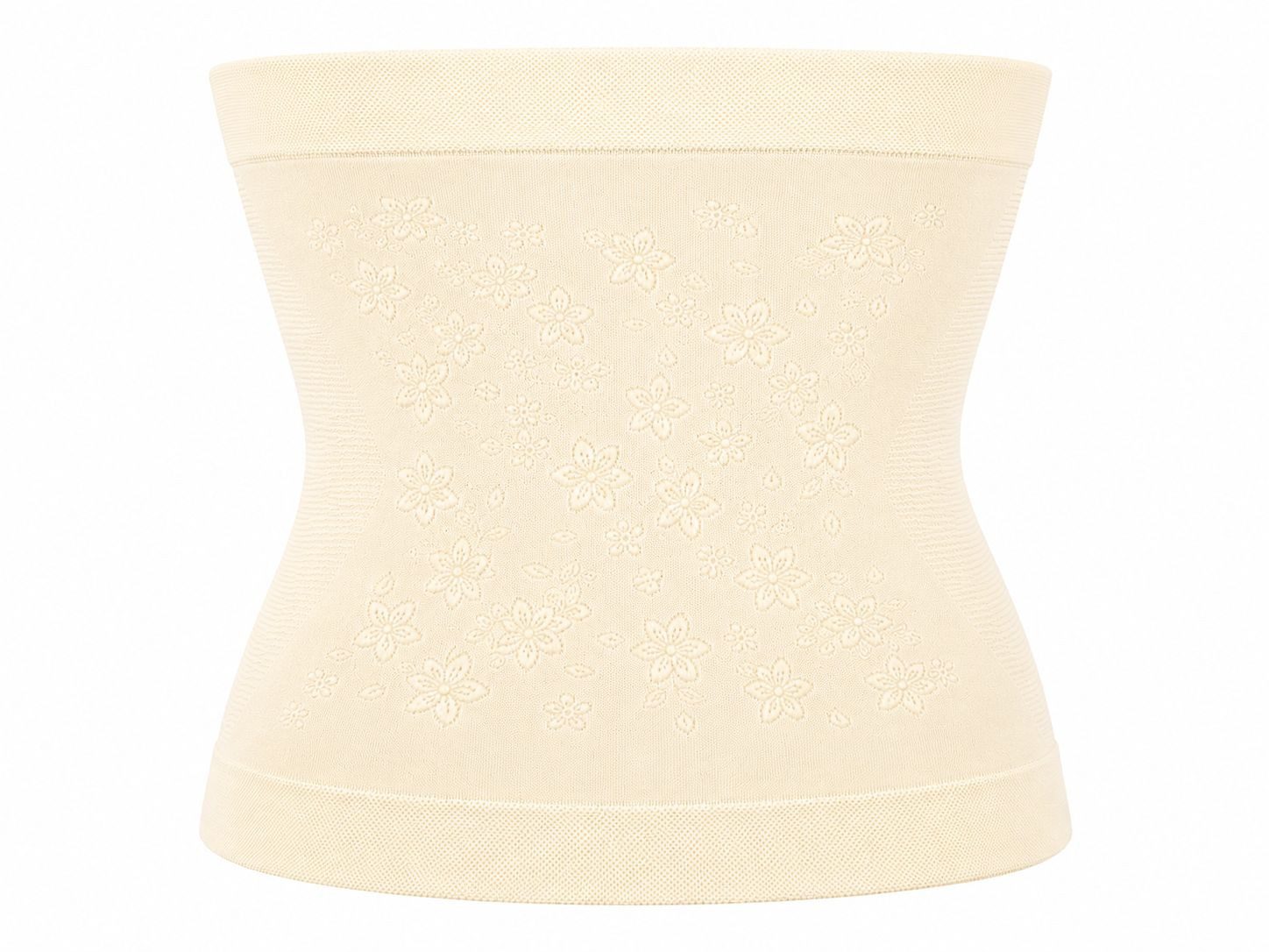 Weit & Breit Handelsgesellschaft mbH Taillenshaper Damen Taillenformer Shapewear Beige M (Einzelartikel) Formt Bauch und Taille optisch schlanker