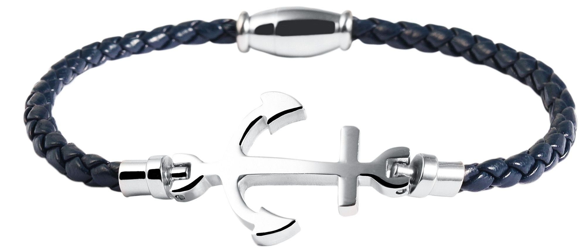 AKZENT Lederarmband Seina (einzeln) Blau | Armbänder