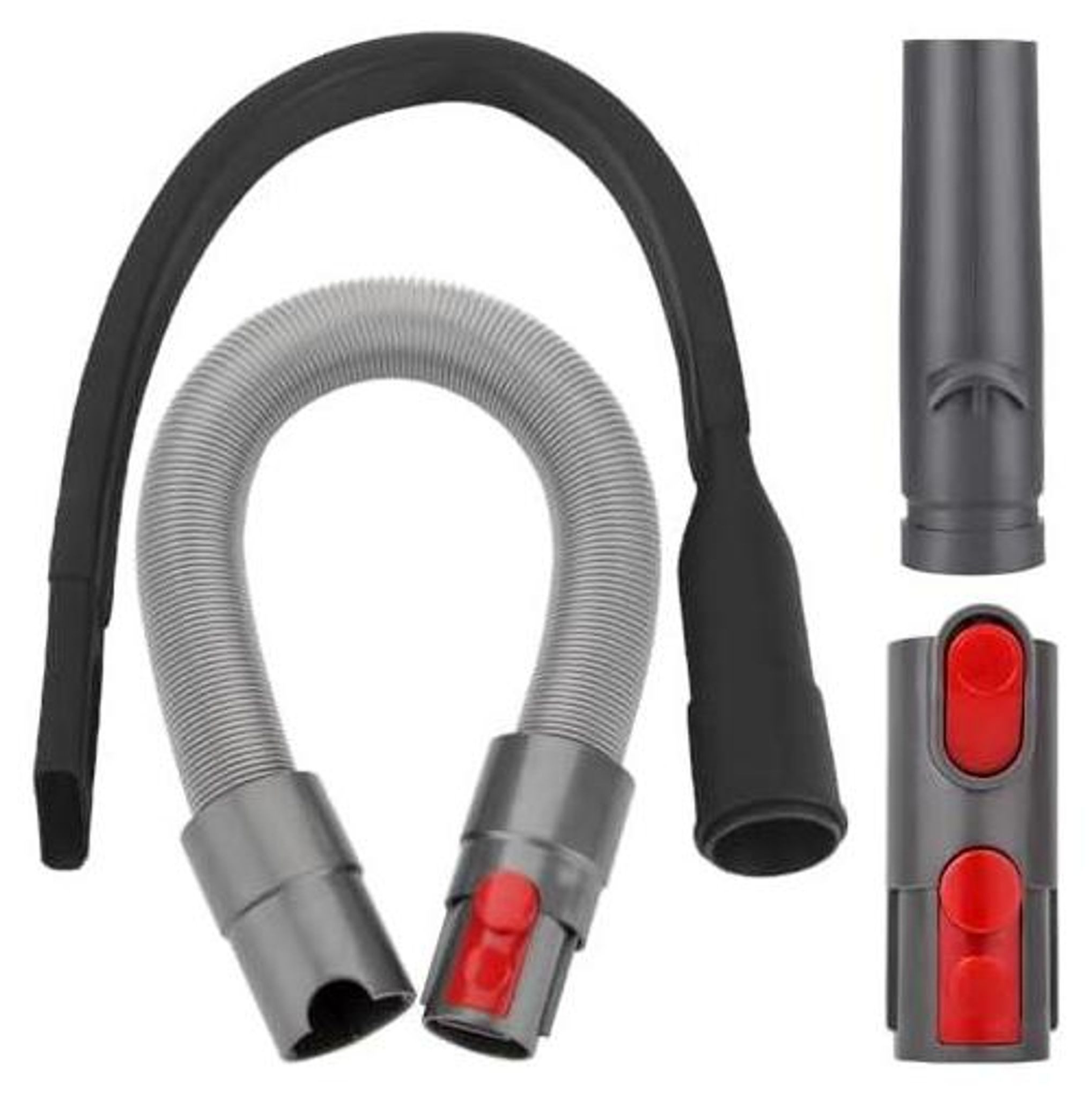 FELIXLEO Universaladapter für Staubsaugerrohre 4 Teile Staubsauger Zubehör für Dyson V7 V8 V10 V11 V12 V15 Schlauch