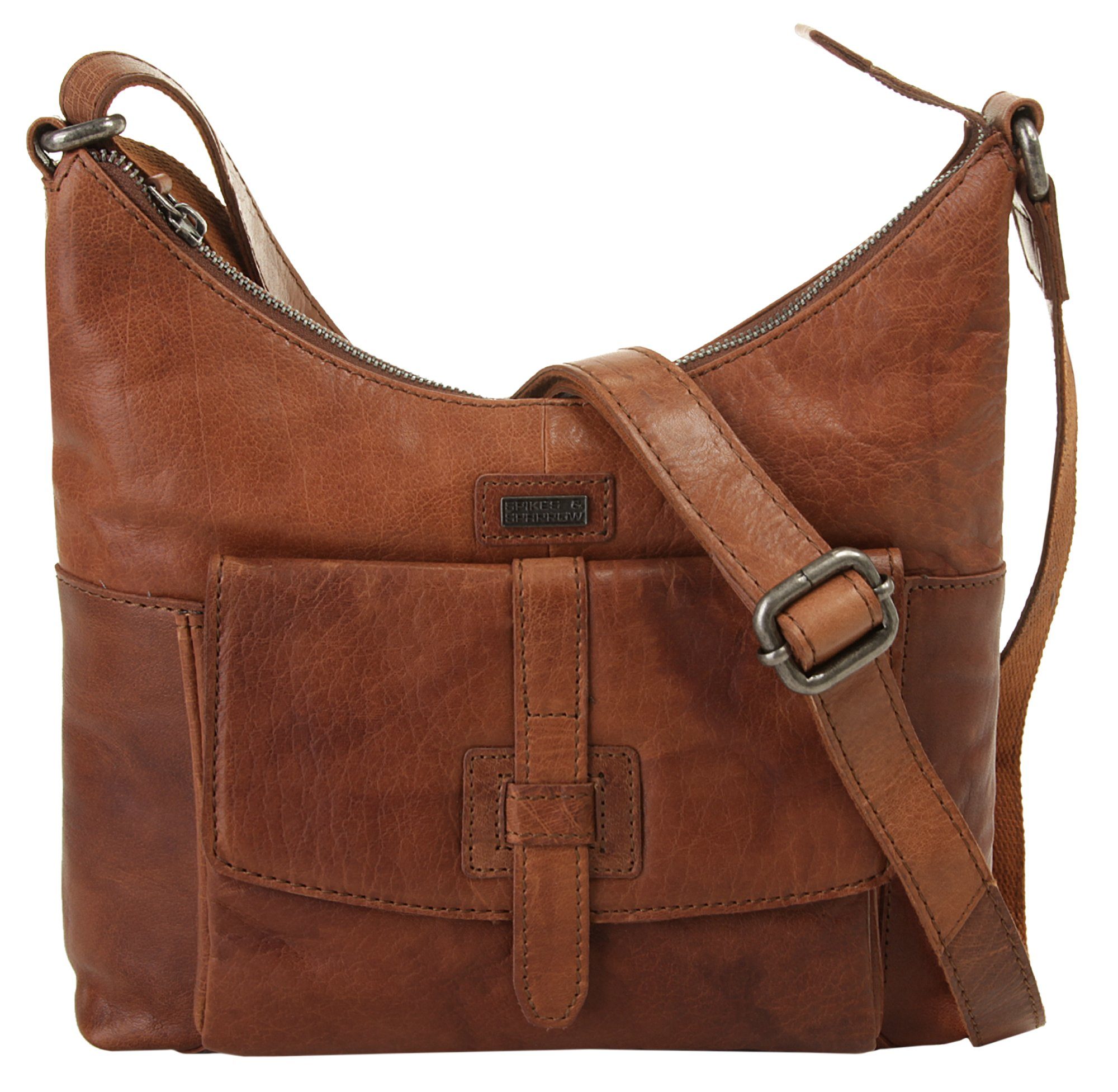 Spikes & Sparrow Umhängetasche, echt Leder günstig online kaufen