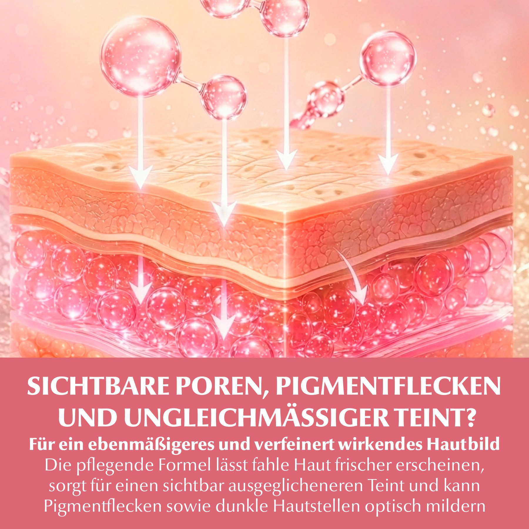DR RASHEL Tagescreme Niacinamid Pflegecreme Hautaufhellende Haut Gesicht Feuchtigkeitscreme, 2-tlg., Tagescreme, Hautpflege, Anti-Falten