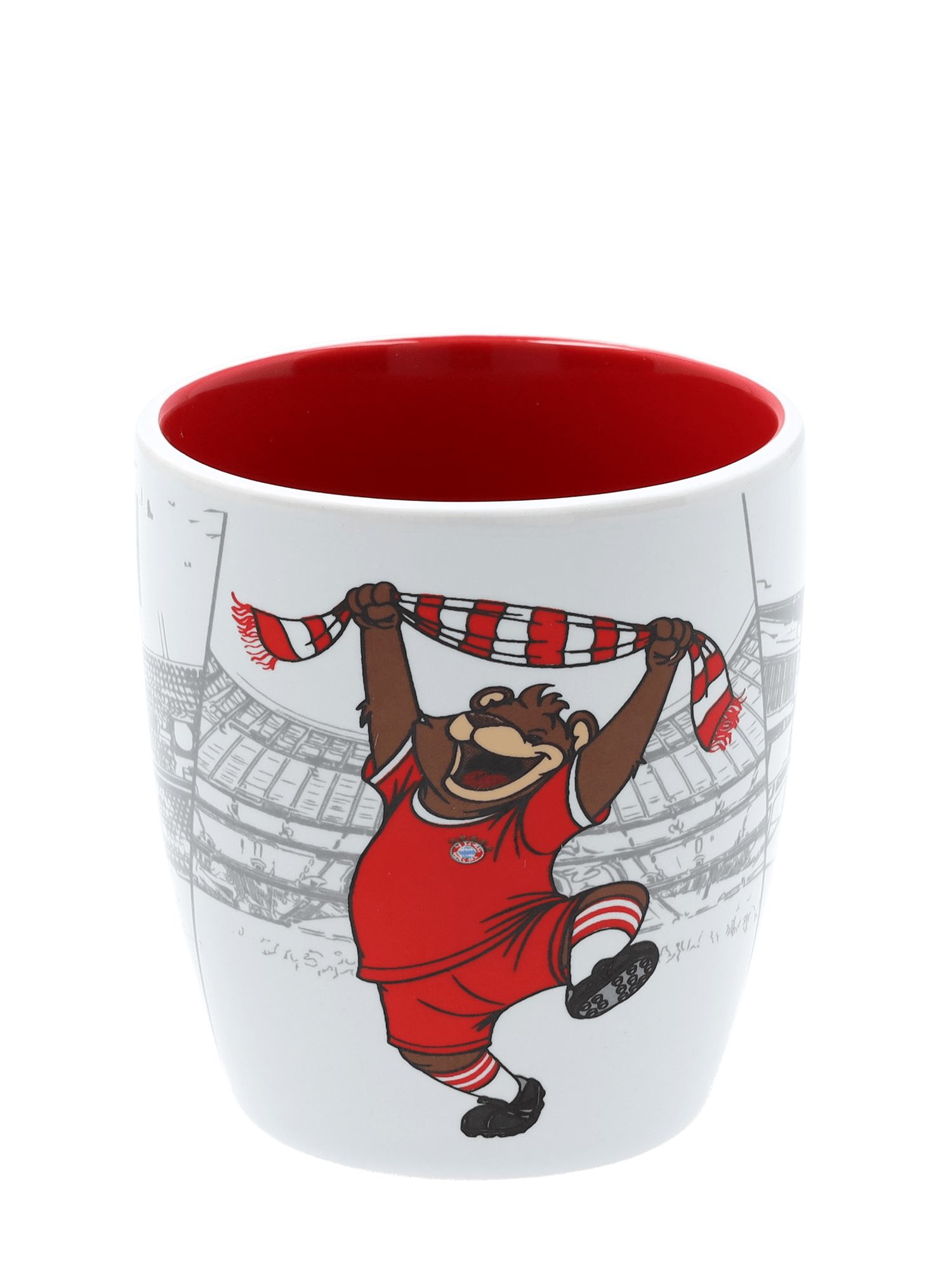 FC Bayern München Tasse FC Bayern München Tasse Berni Weiß I Fußball, Keramik
