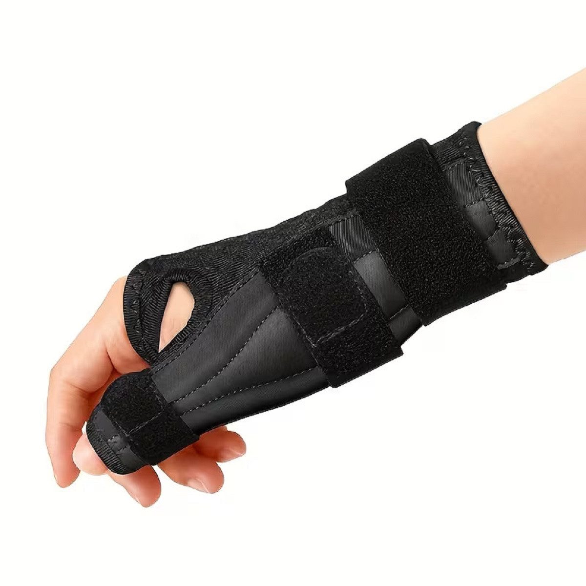 COOL-i ® Handbandage Daumenbandage mit Handgelenkstütze,verstellbare Daumenschiene, mit Doppelstütze, atmungsaktiv & stabilisierend