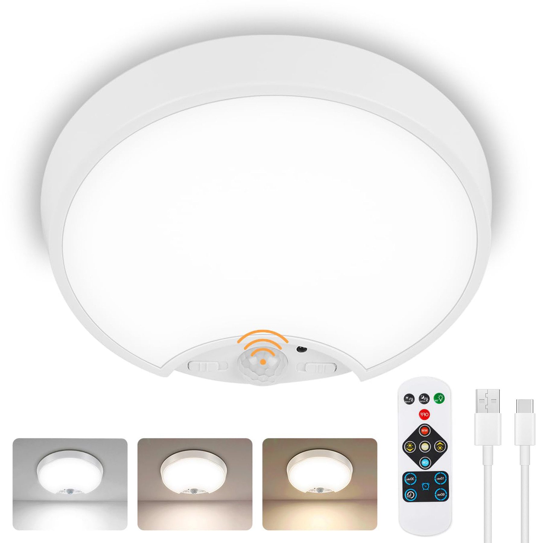 BlingBin LED Deckenleuchte Akku Deckenlampe Innen günstig online kaufen