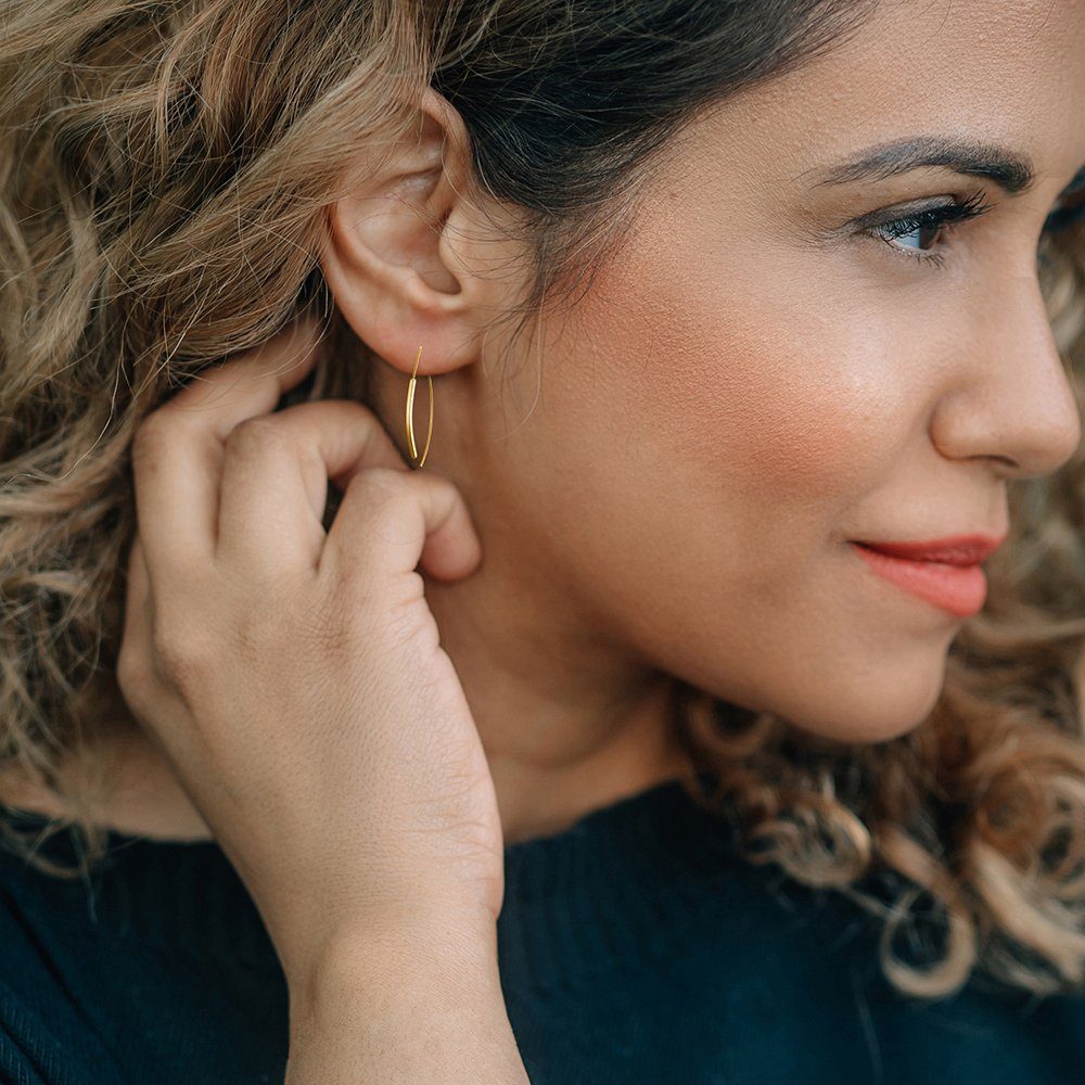 Heideman Paar Ohrstecker Longa poliert (Ohrringe, inkl. Geschenkverpackung) günstig online kaufen