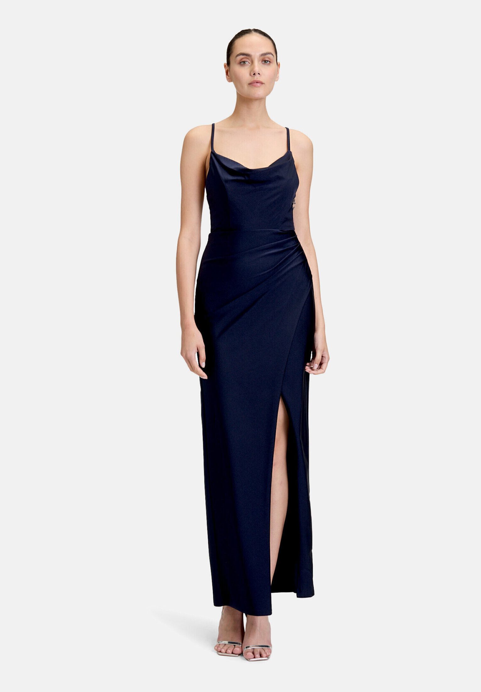 Vera Mont Abendkleid Damen figurbetont Schlitz