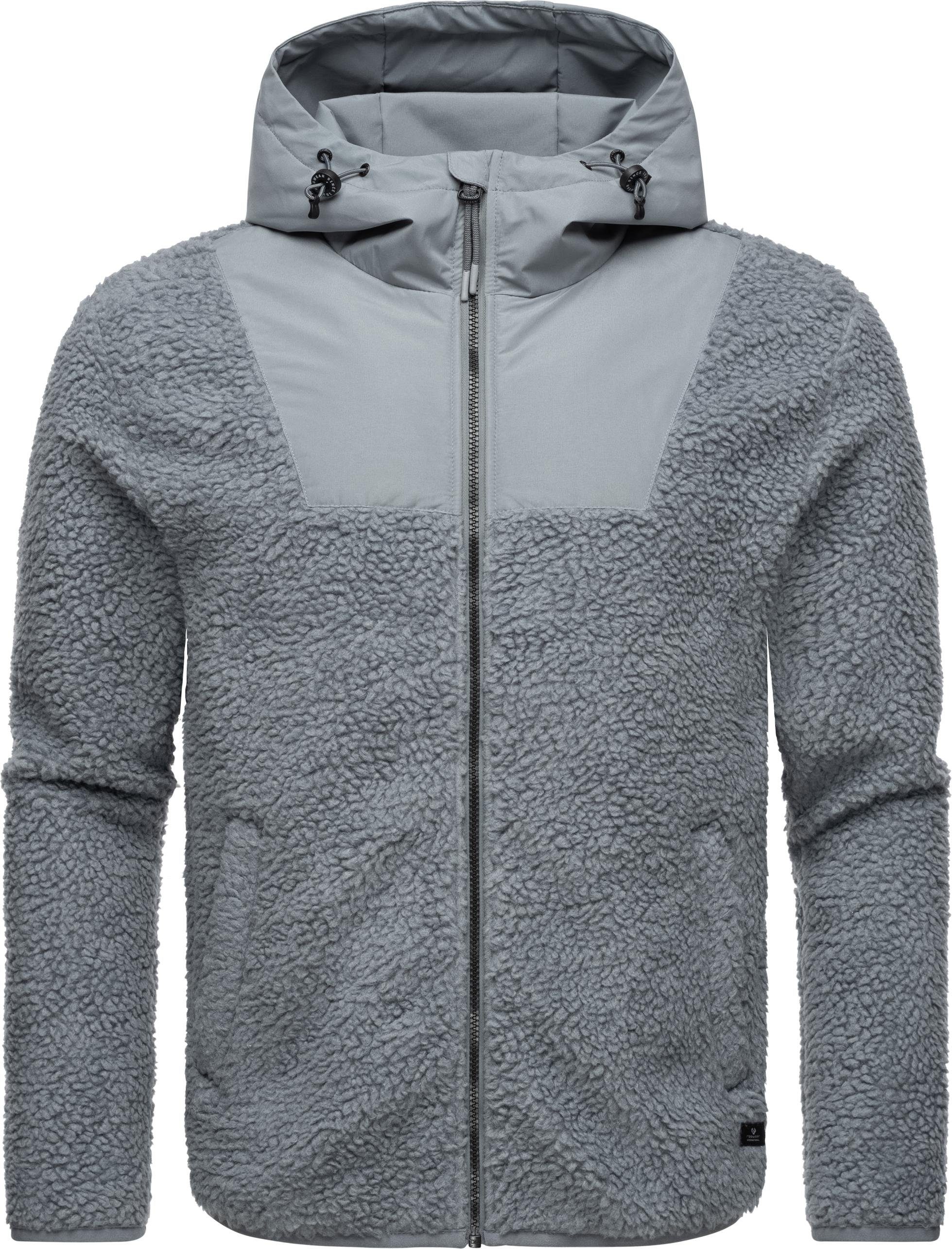 Ragwear Fleecejacke Adar Angesagte Herren Plüschjacke günstig online kaufen