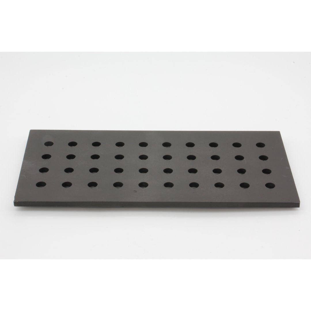 Feuercampus Ofenrost aus Stahl mit Verstärkung 170 x 350 mm, 17x0,8 cm