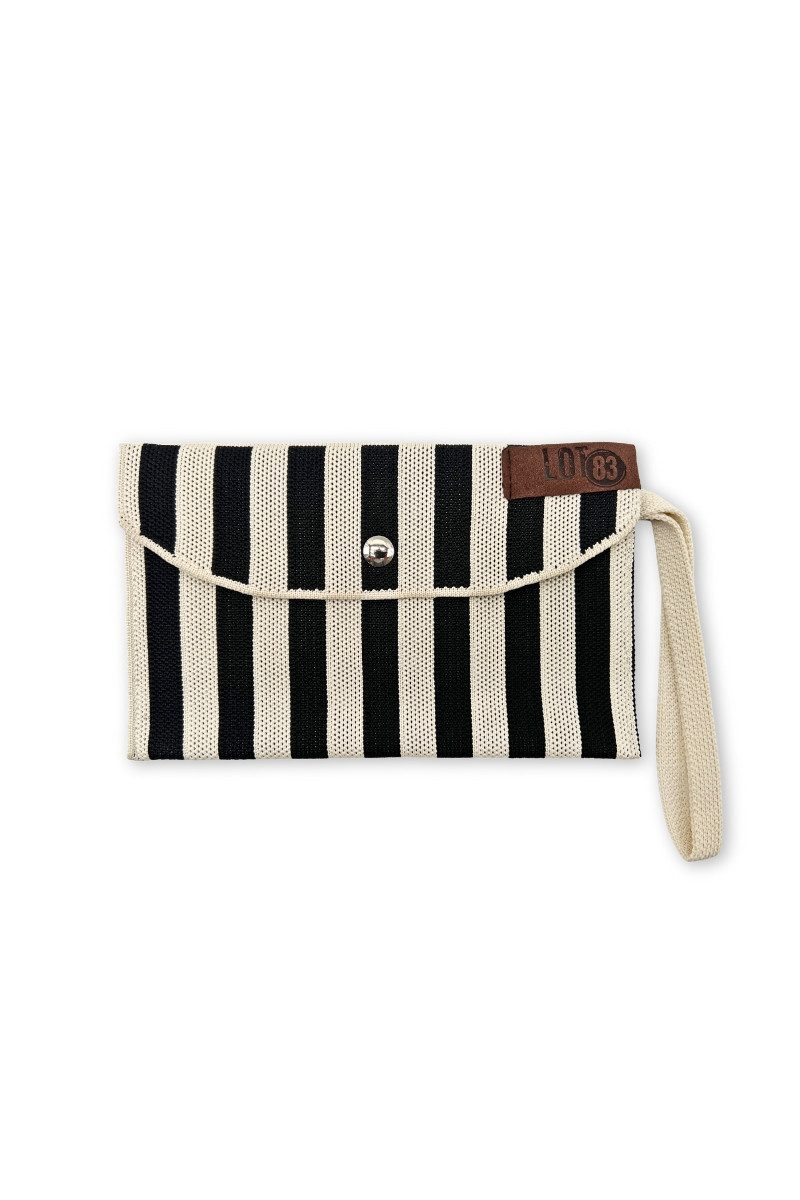 Lot83 Kosmetiktasche Utensilientasche klein - AMBER - beige, braun, schwarz