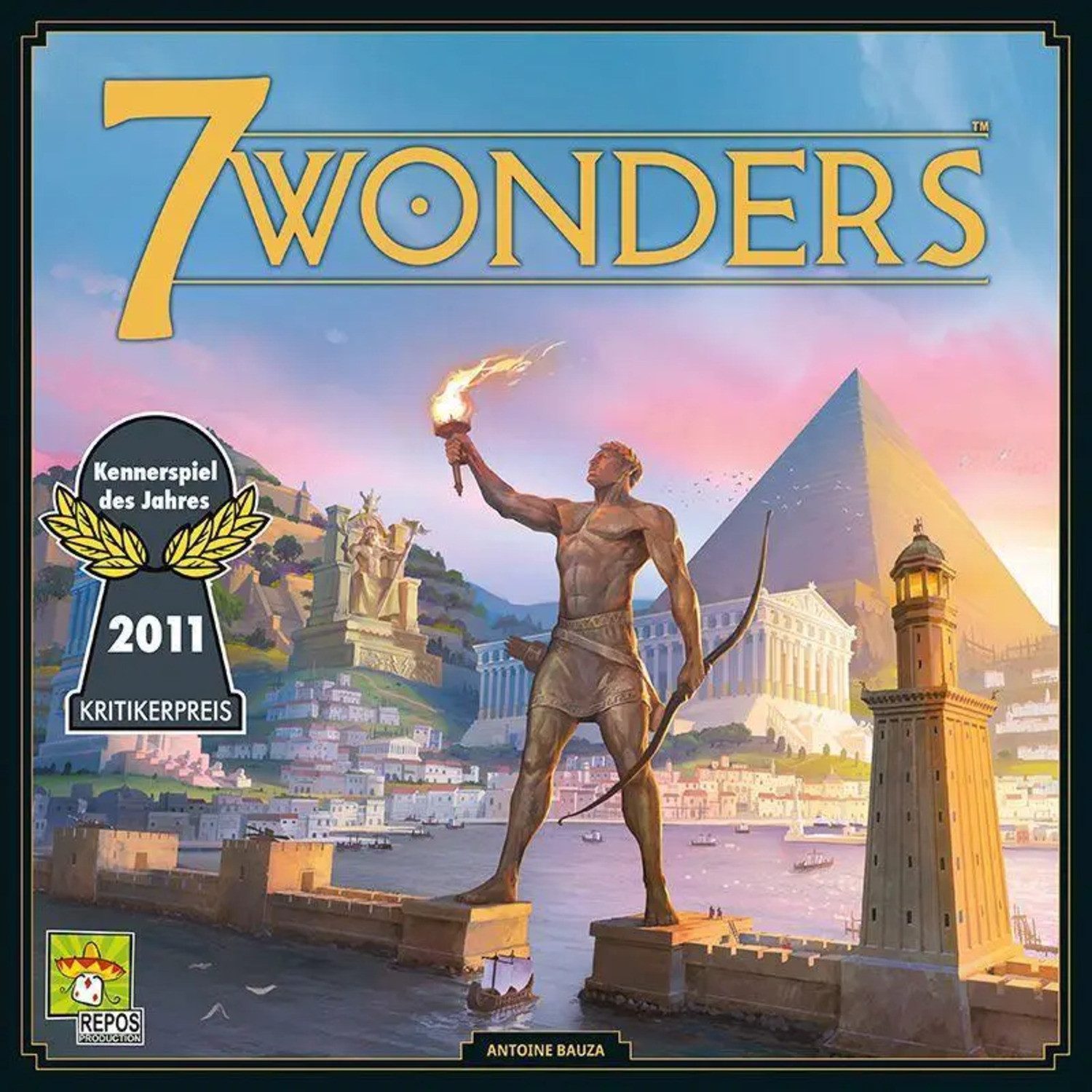 Asmodee Spiel 7 Wonders (neues Design)