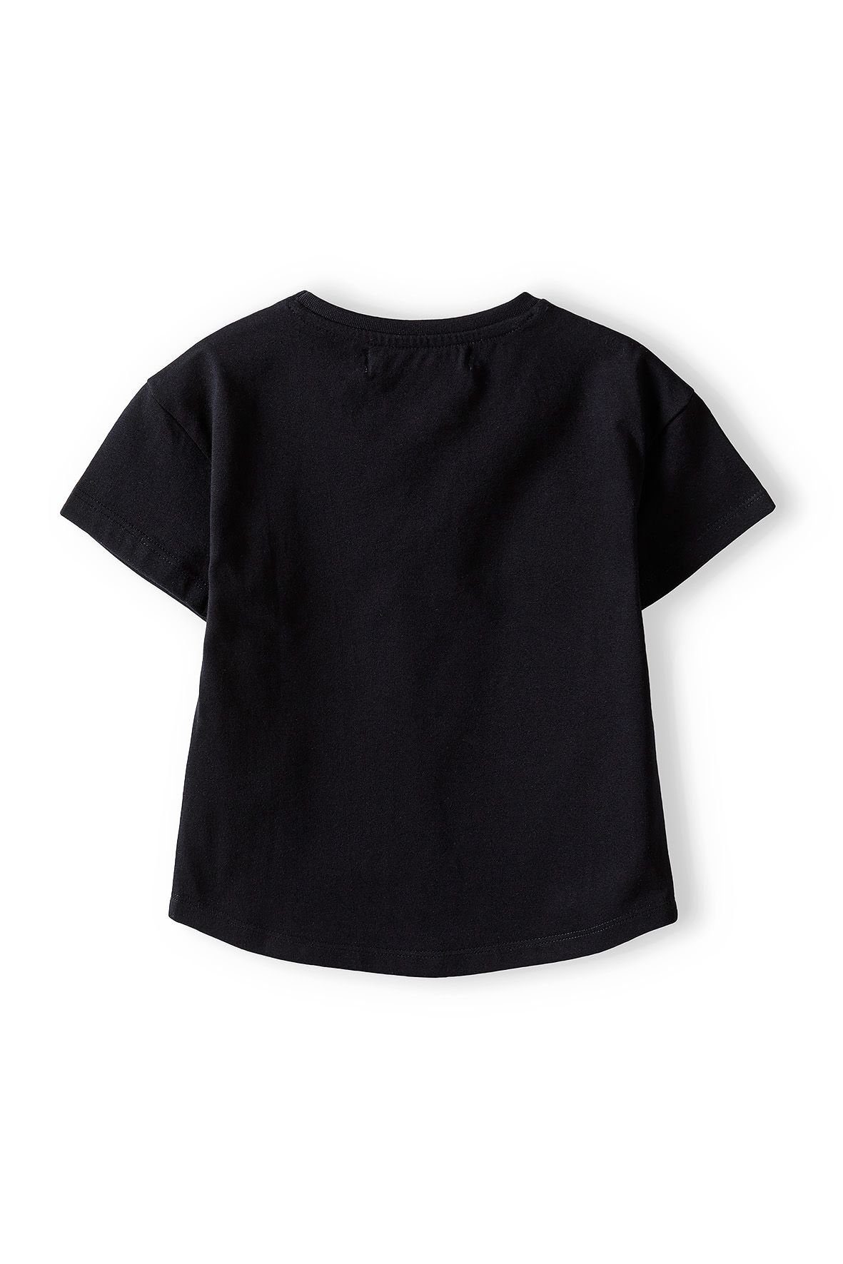 Schwarz T-Shirt (3y-14y) T-Shirt MINOTI