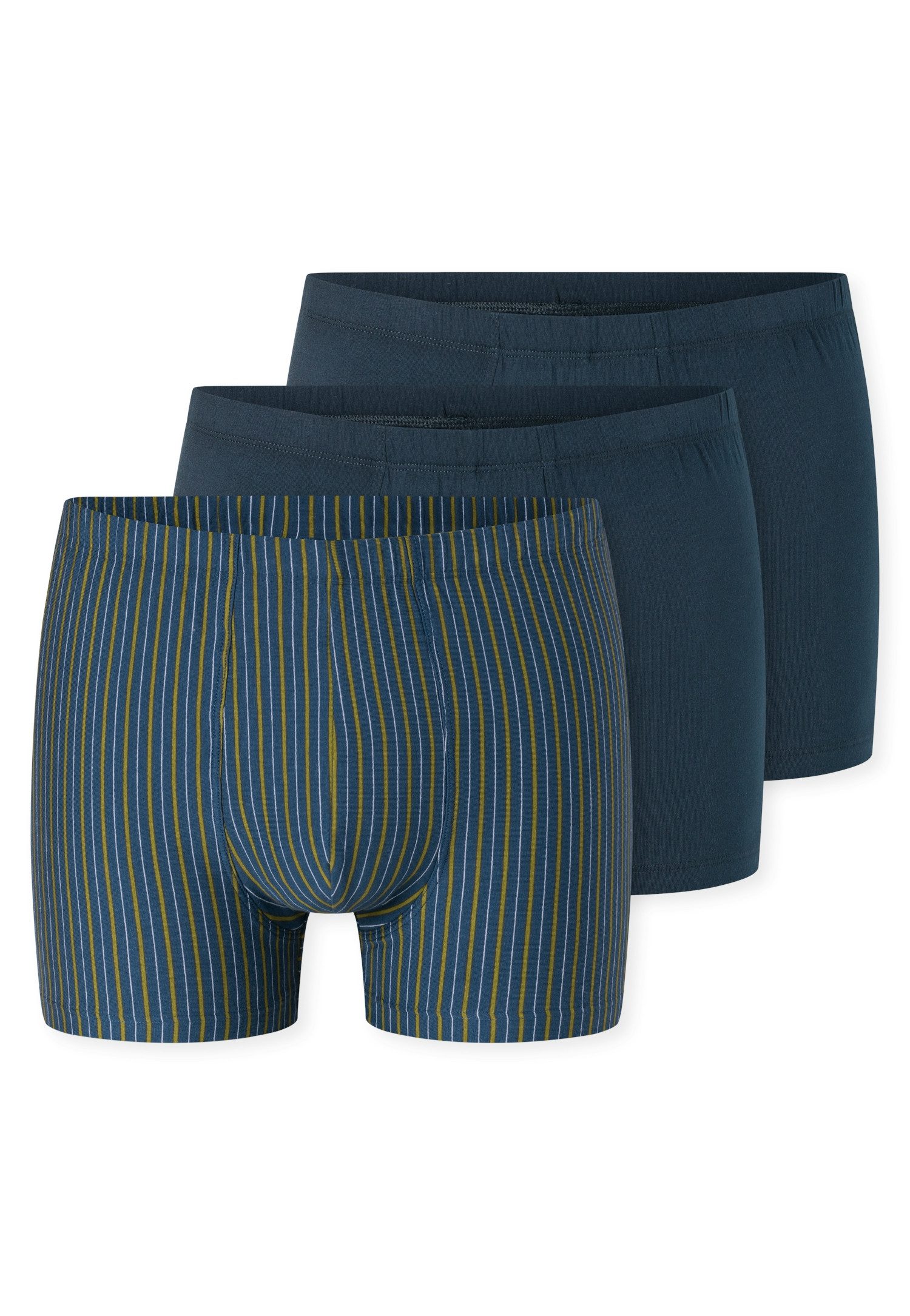 Schiesser Boxer 95/5 Essentials (3er Pack) mit softem, tonalem Komfortbund