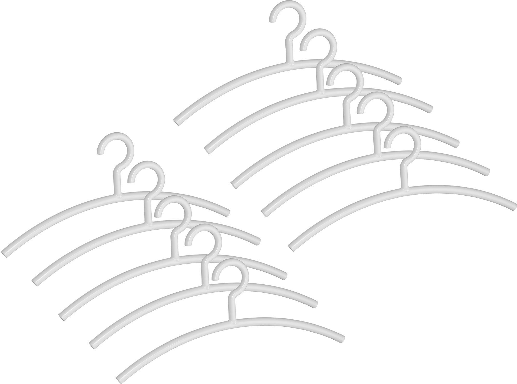 WENKO Kleiderbügel Mir, (Set, 10-tlg), Kunststoff, 45 cm günstig online kaufen