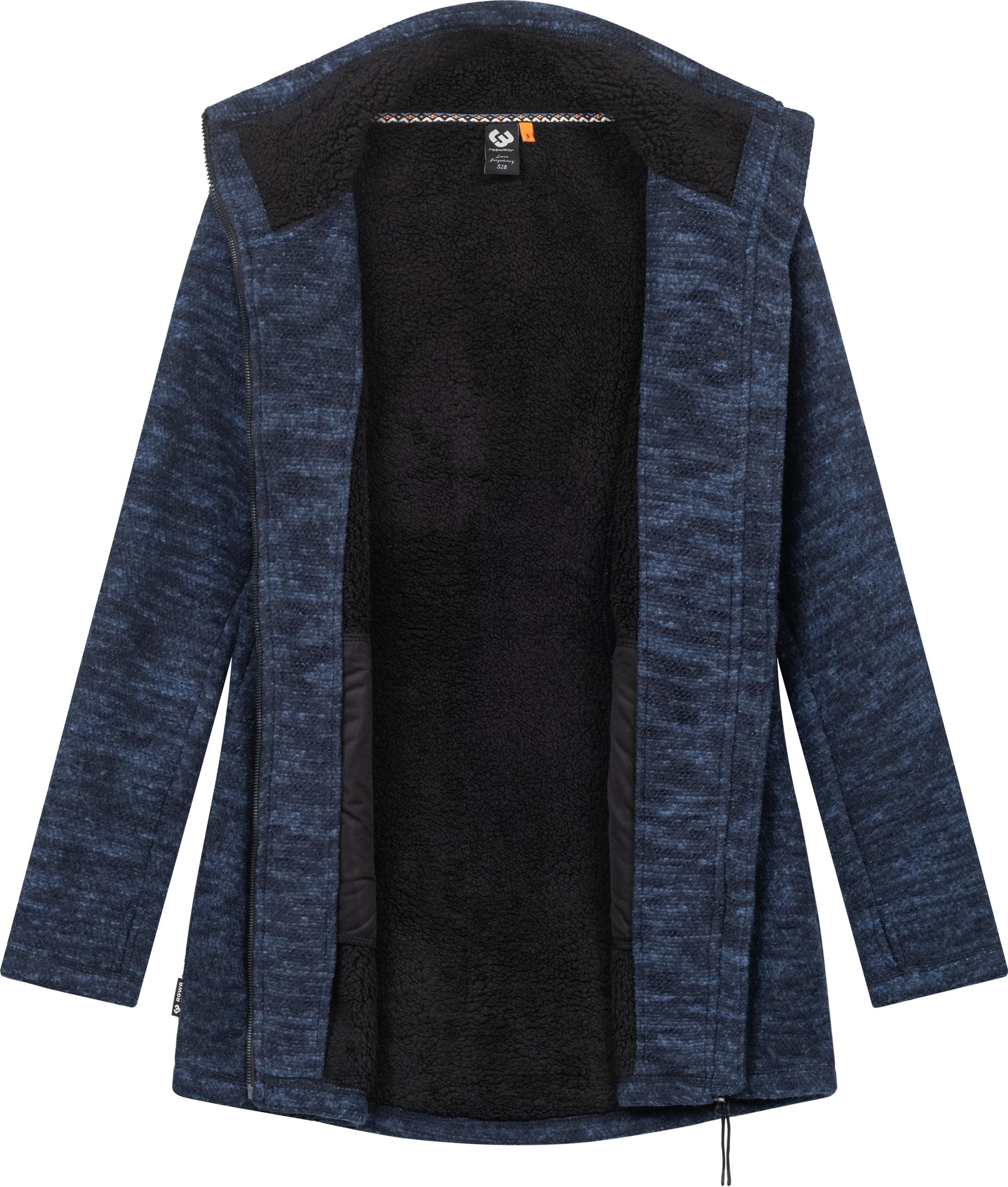 Ragwear Strickjacke Miram Melange Kuschelige Übergangsjacke in Strick-Optik – Bild 5 von 5
