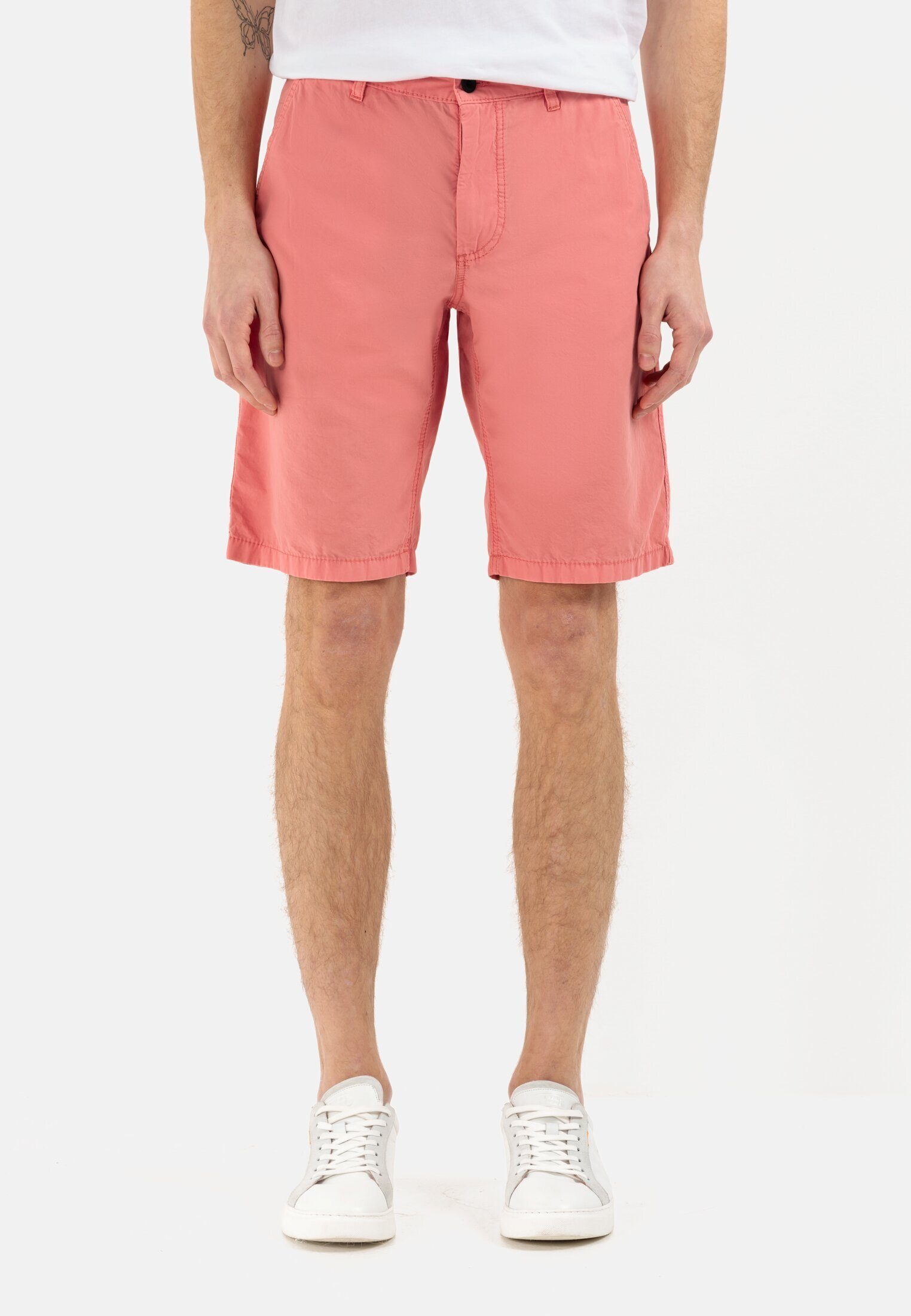 Chinoshorts Rot camel Regular active Fit