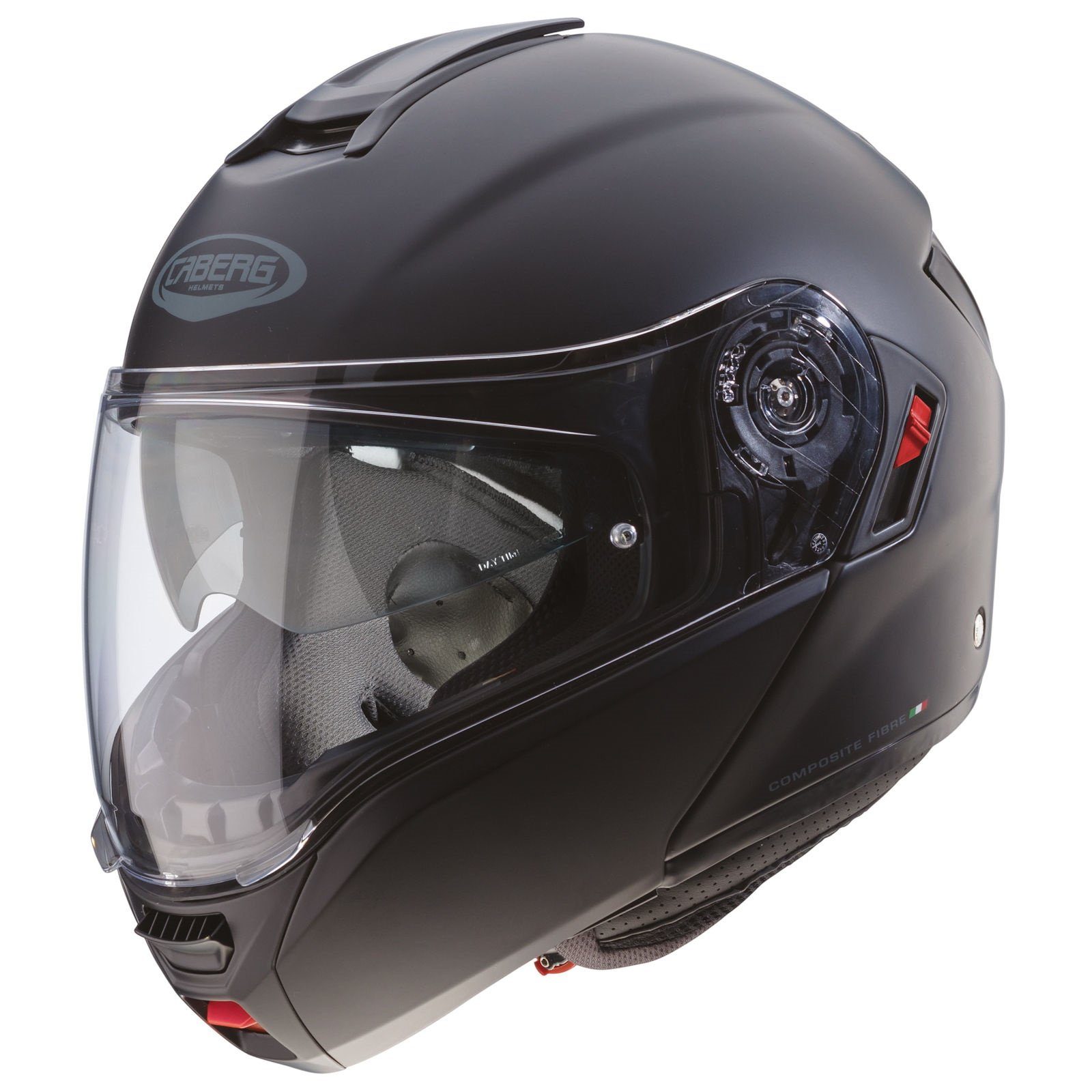 Caberg Motorradhelm Caberg Levo X matt-schwarz (1er Set), klapphelm motorrad