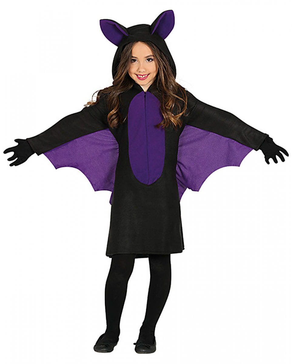 Vampir-Kostüm Halloween Fledermaus Kostüm für Mädchen