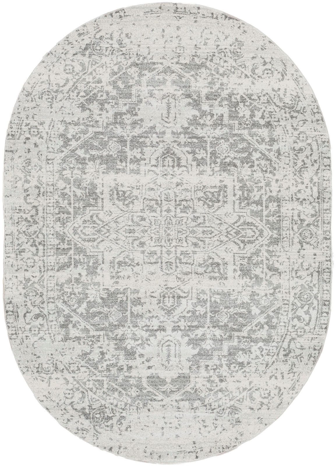 Livabliss Teppich SYRACUSA, 275x200 cm, oval, Höhe: 11 mm, Vintage Orientte günstig online kaufen