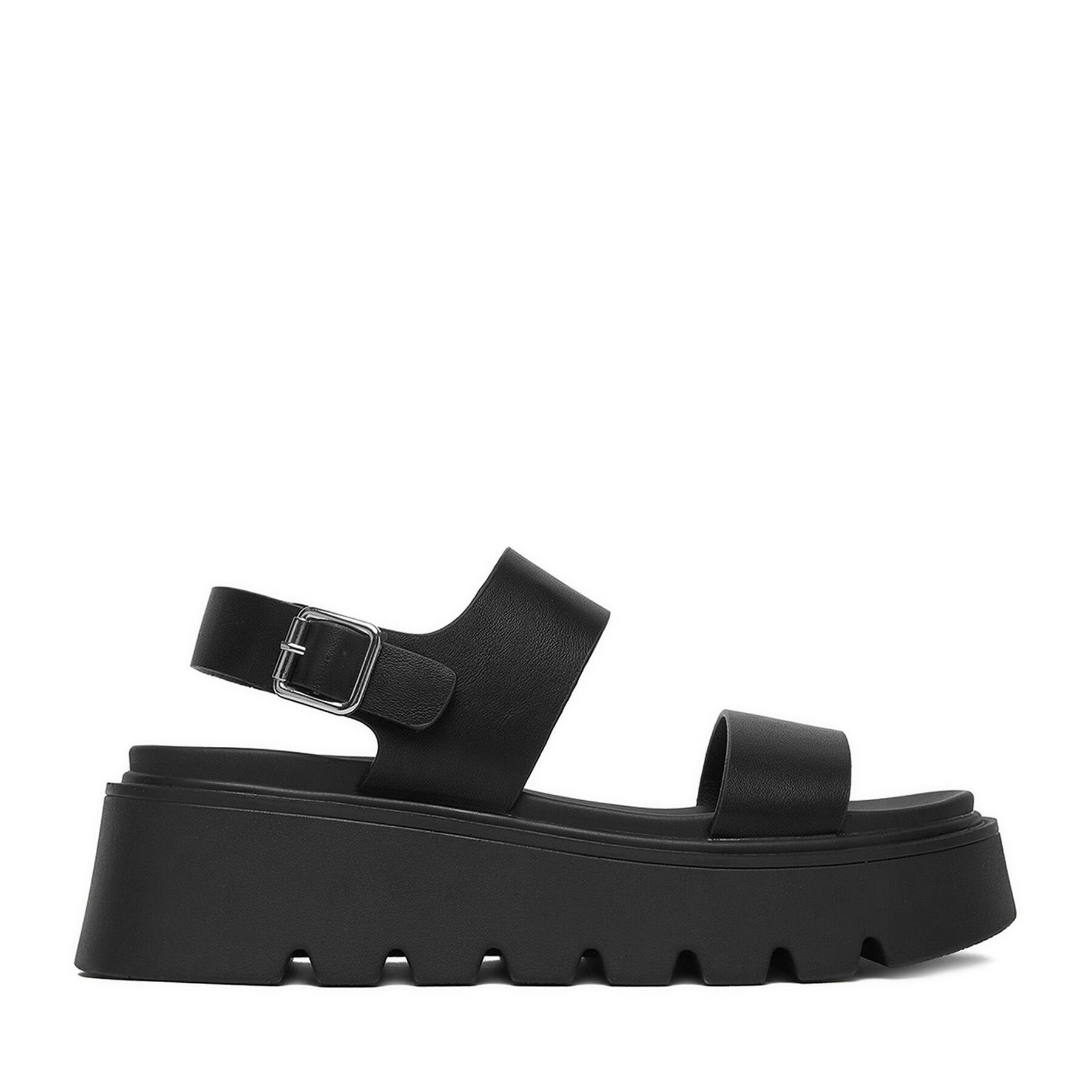 Jenny Damen-Sandalen Schwarz Sandale