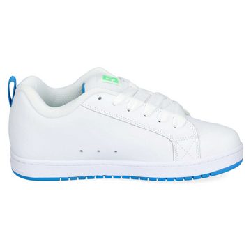 DC Shoes DC Shoes Court Graffik White/Lime/Turquoise Sneaker