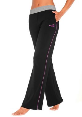 KangaROOS Relaxhose mit breitem Bund, Loungewear, Loungeanzug