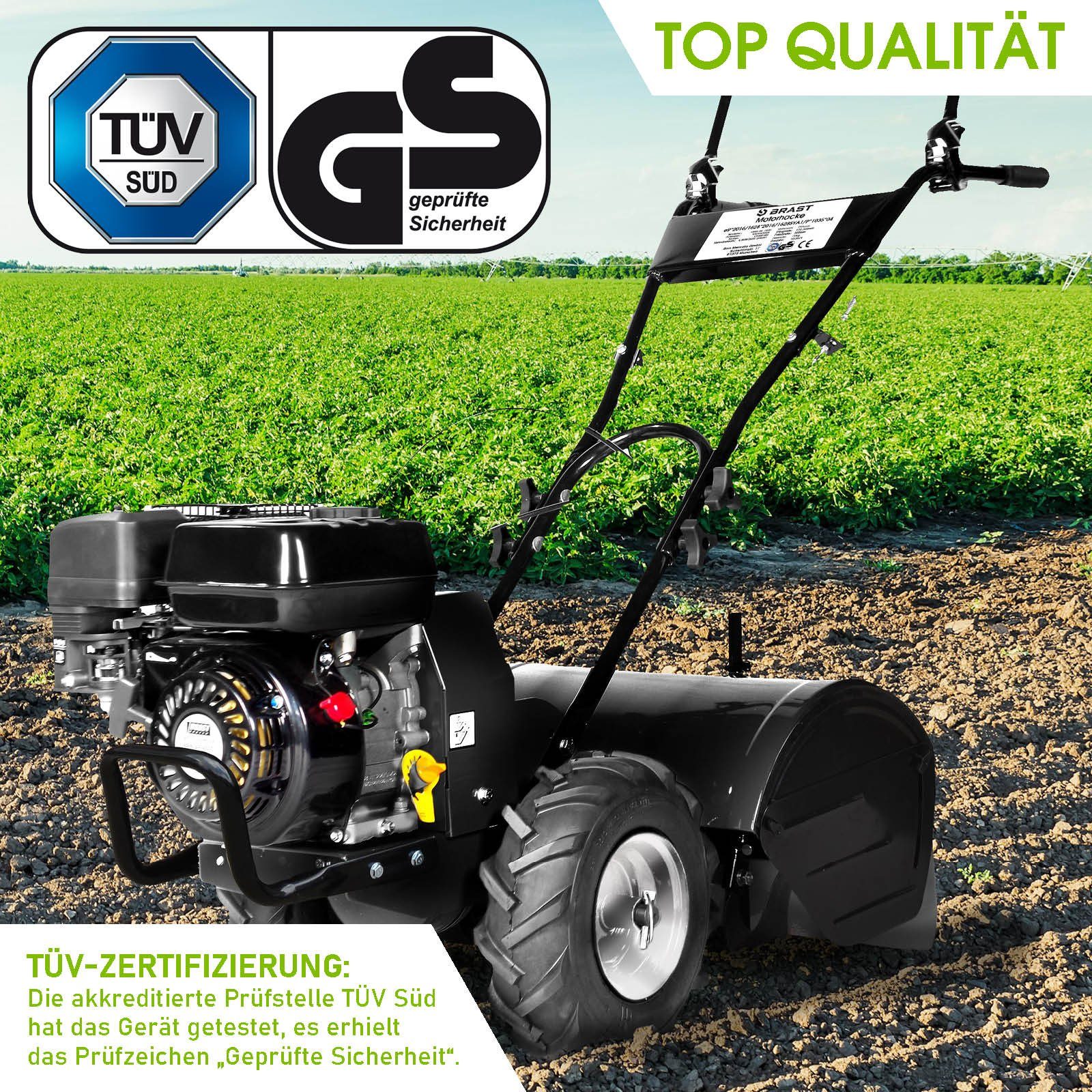 BRAST Benzinmotorhacke Gartenfräse Ackerfräse 5,15kW (7PS), günstig online kaufen