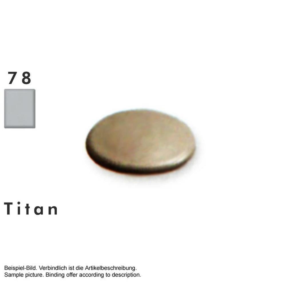 Systemceram Einbauspüle Sink and Shower Cover Ablaufabdeckung Titan