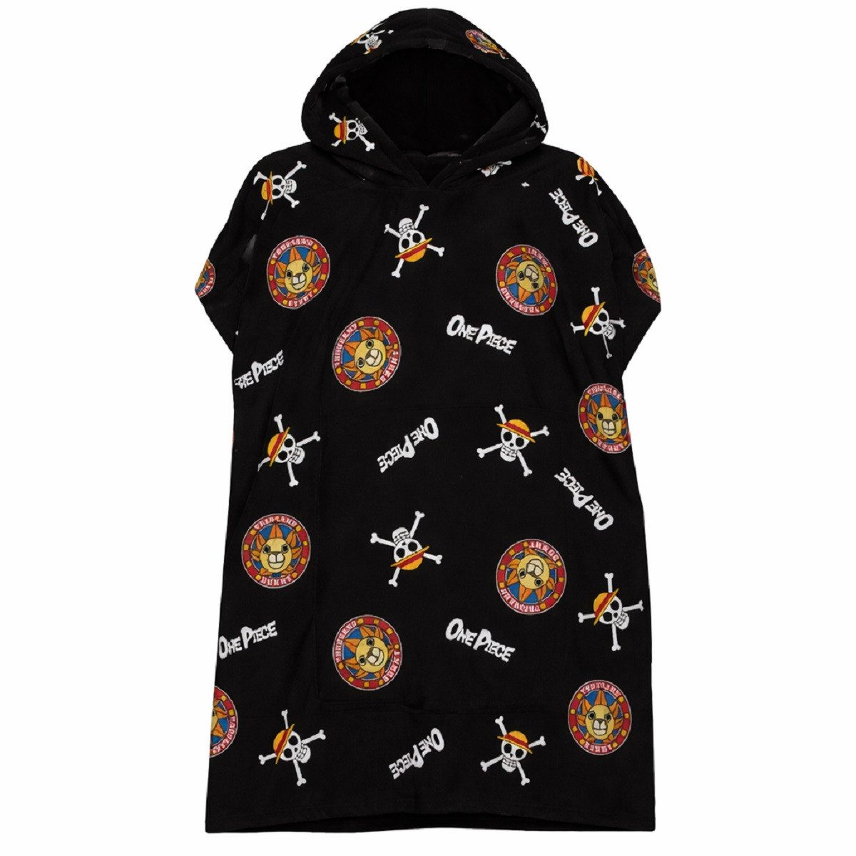 Aymax sprl Fleeceponcho One Piece Sweat Poncho – Coral Fleece Kuschelponcho Erwachsene