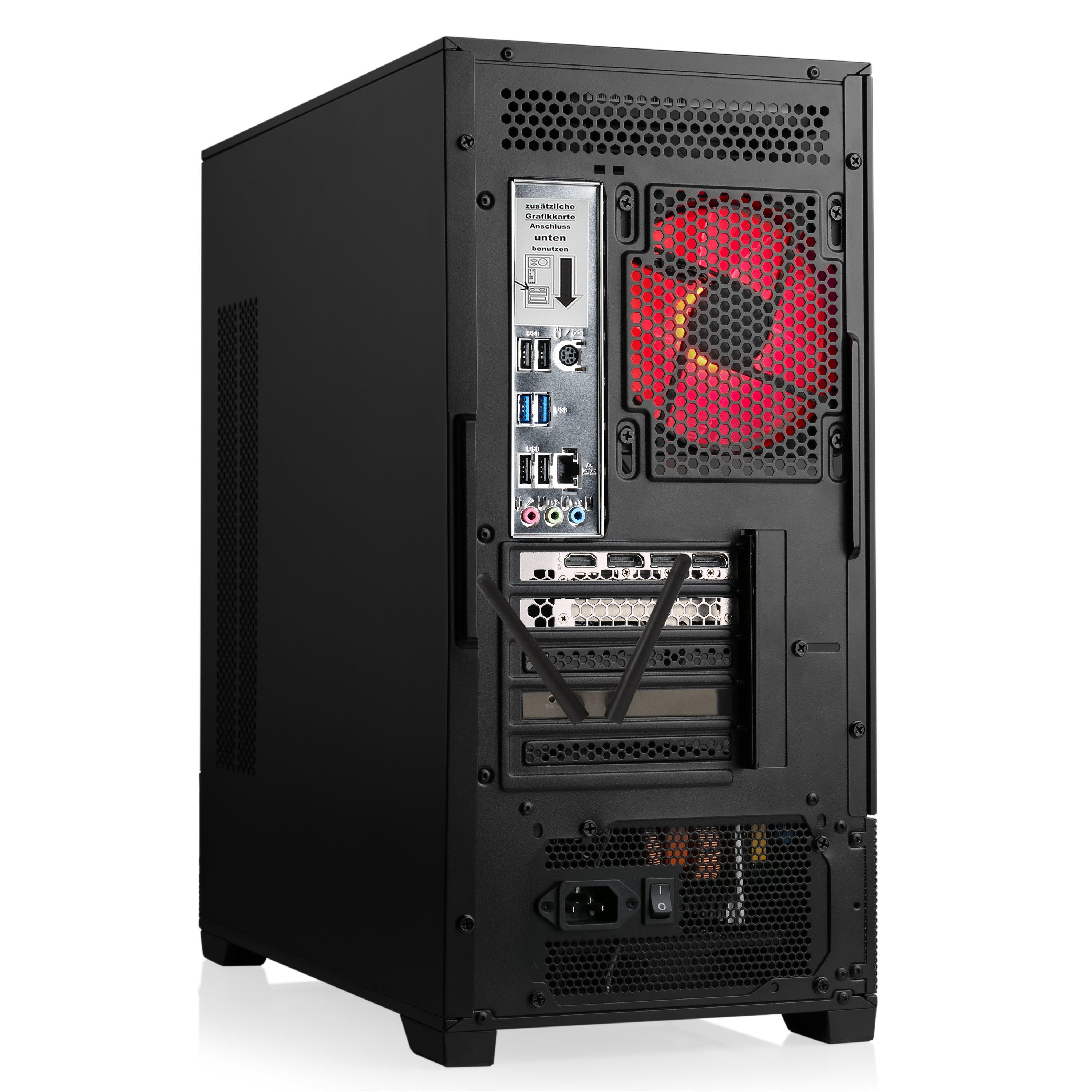 CSL AeroVision V24389 Gaming-PC-Komplettsystem (27", Intel® Core i7 14700F, 32 GB RAM, 1000 GB SSD)
