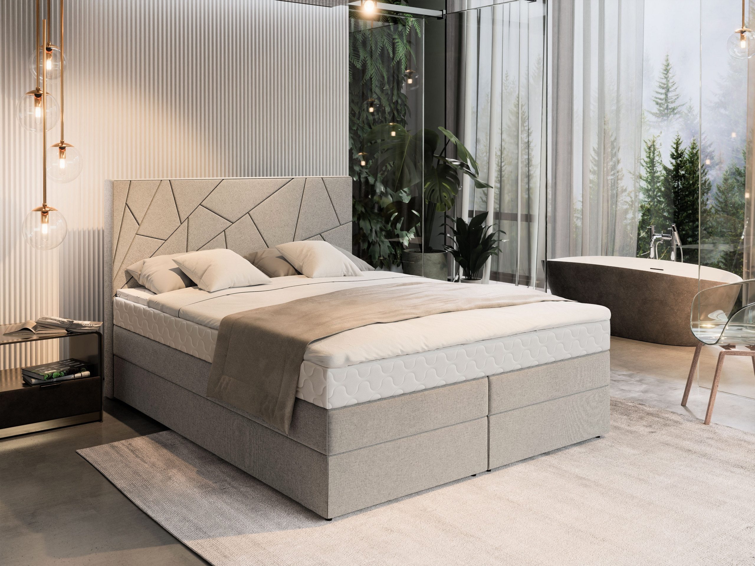 Masseno Boxbett TRANI 140x200 cm mit günstig online kaufen