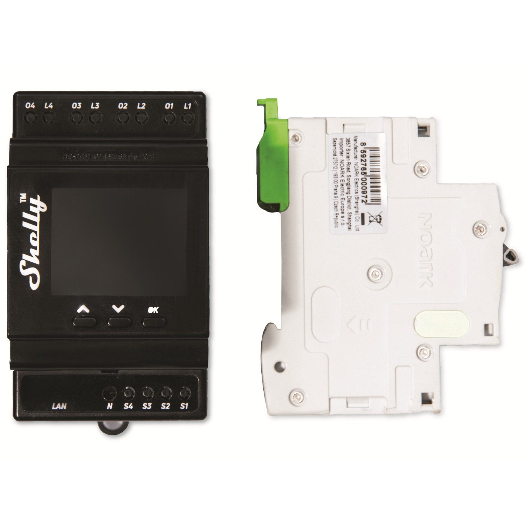 Thumbnail - Shelly SHELLY WLAN-Schaltaktor Pro 4PM, 40 A, Bluetooth Smart-Home-Zubehör