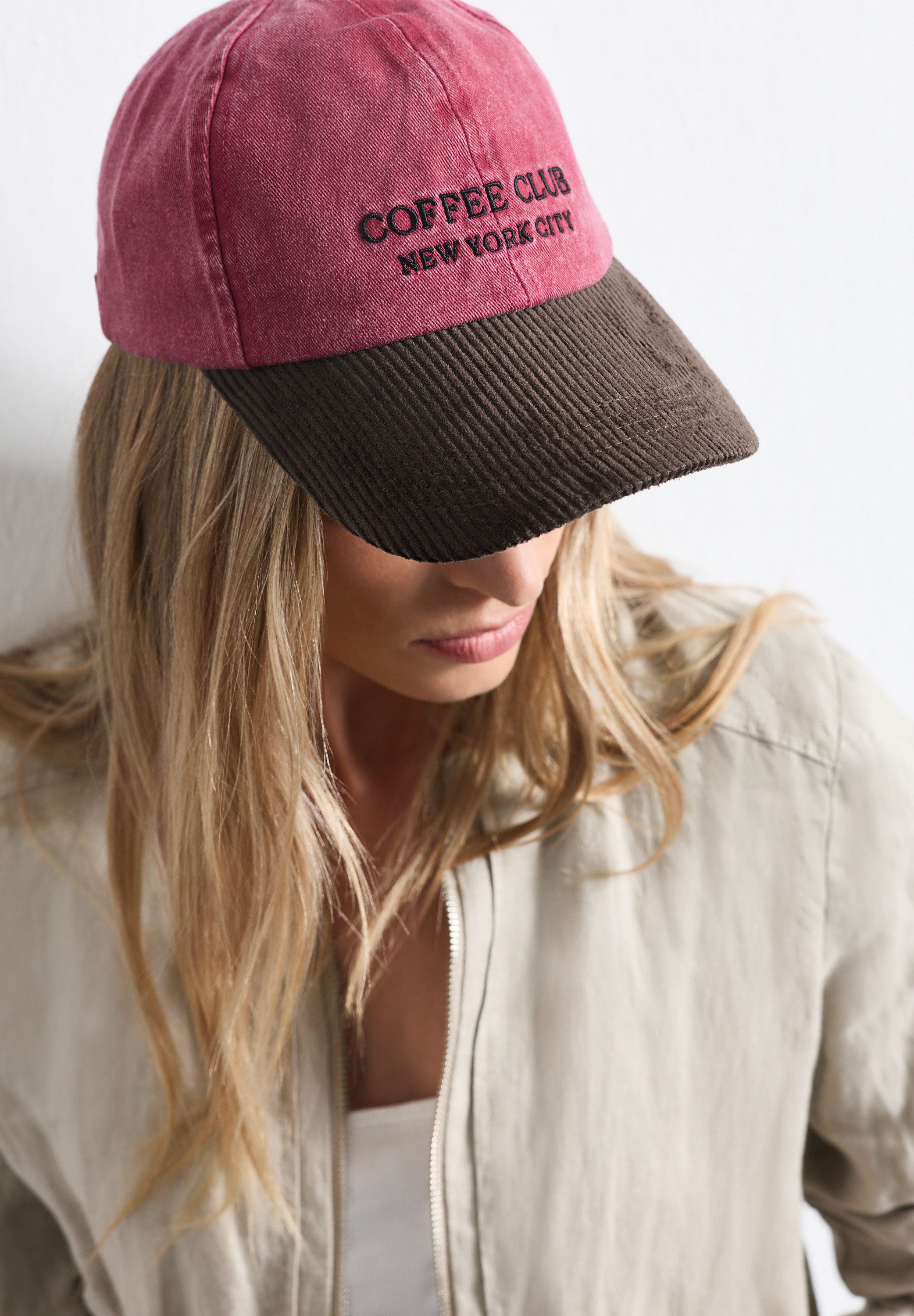 STREET ONE Baseball Cap Aufnäher mit Schriftzug