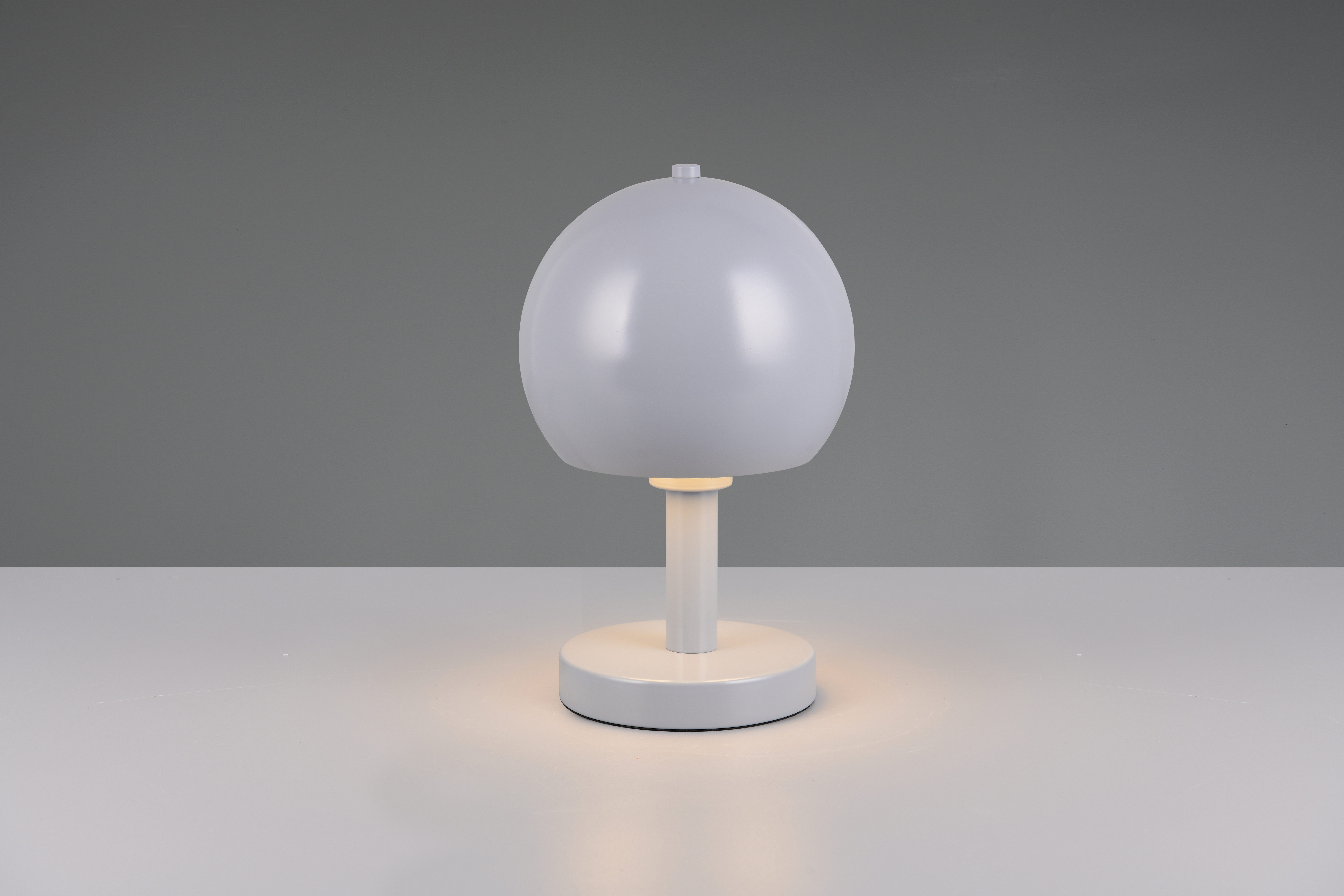 my home Schreibtischlampe Christelle, Deko Tischleuchte mit Metallschirm Ø 18cm Höhe 29cm, Ein-/Ausschalter, Leuchtmittel wechselbar, warmweiß - kaltweiß, exkl  – Bild 5 von 5