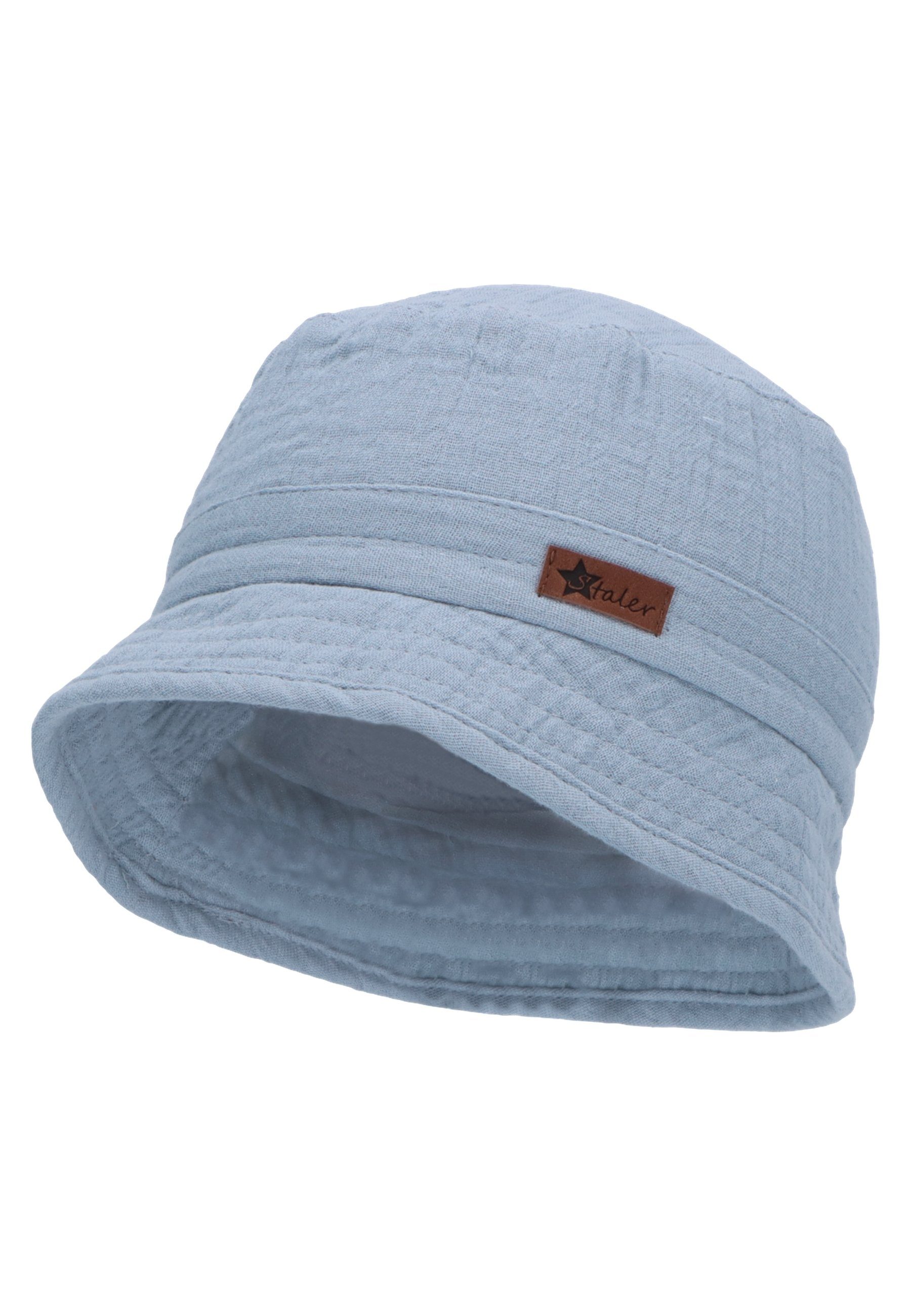 Sterntaler® Strickmütze UV-Schutz 50+ Fischerhut Musselin (1-St)