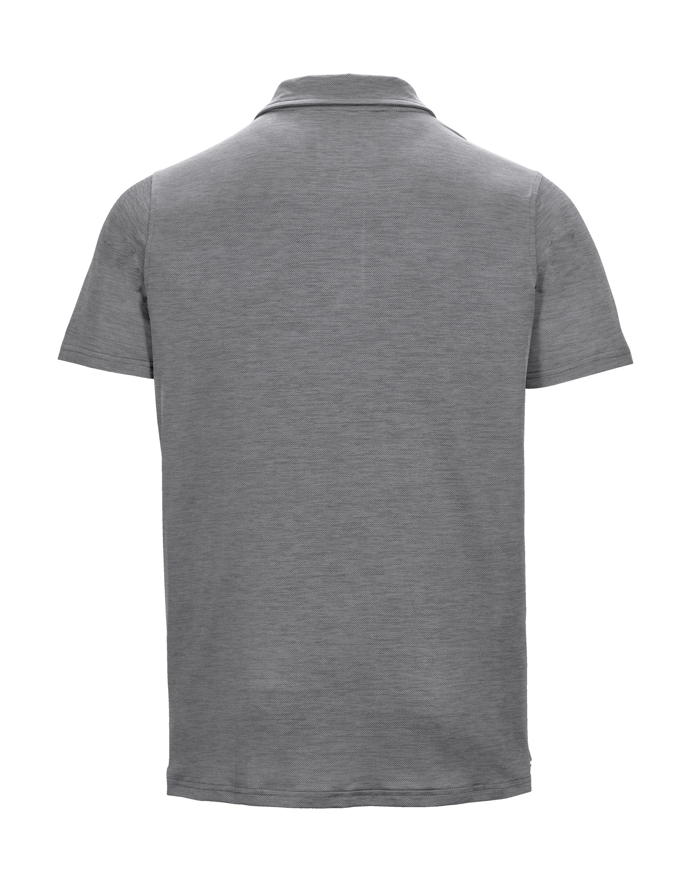 Killtec Poloshirt MN PL SHRT Feuchtigkeitstransportierendes, schnelltrocknendes Melange-Poloshirt