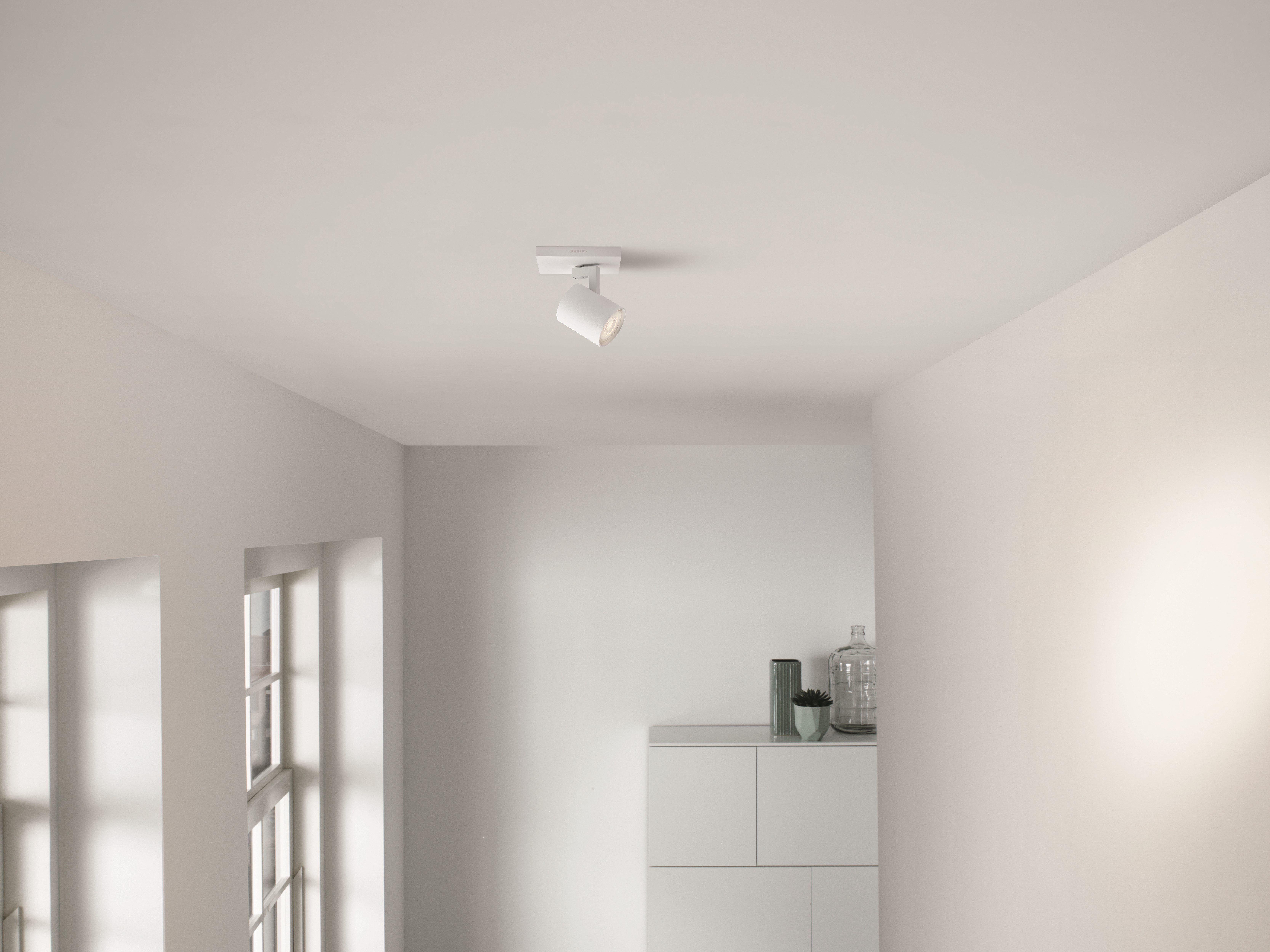 Philips LED Deckenspot myLiving Runner 3flg., 690lm, Weiß, LED fest integriert, Warmweiß