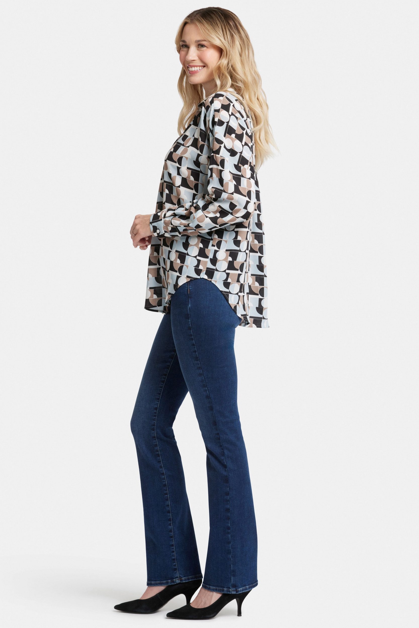 NYDJ Blusentop Becky Bluse Grafikdruck