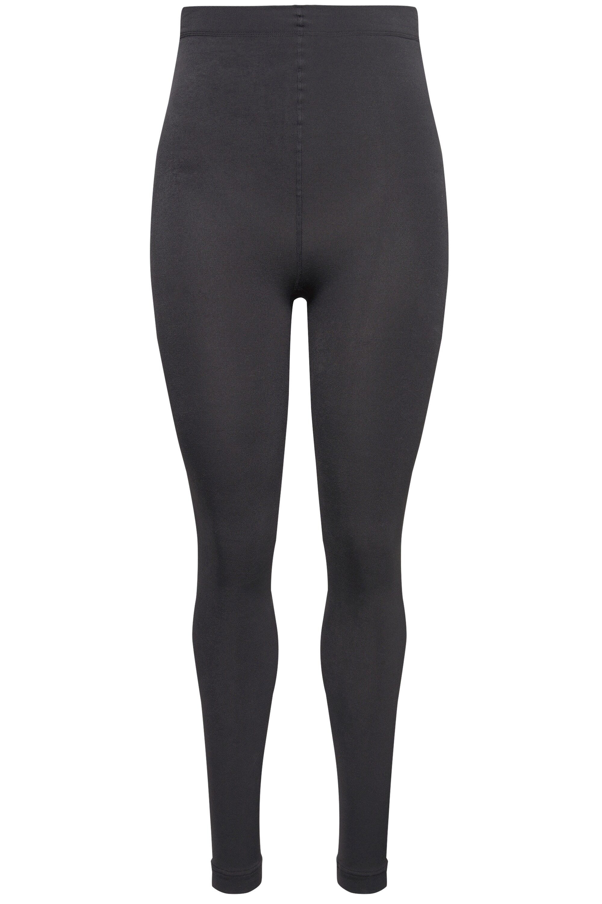 Ulla Popken Feinstrumpfhose Thermo-Strumpfleggings Elastikbund günstig online kaufen