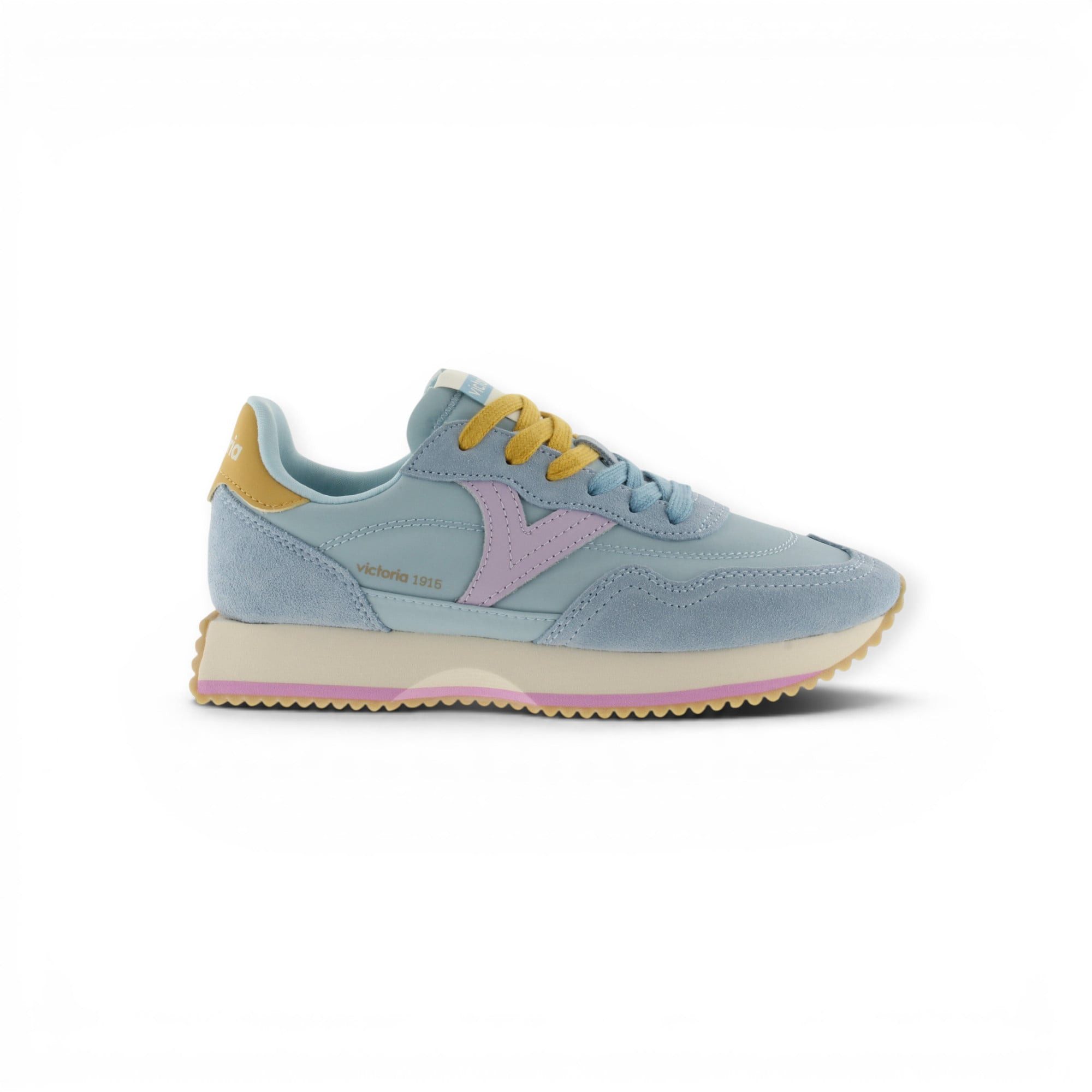 Victoria Cosmos Multicolor (Nylon/Veloursleder) - blau Damen Sneaker
