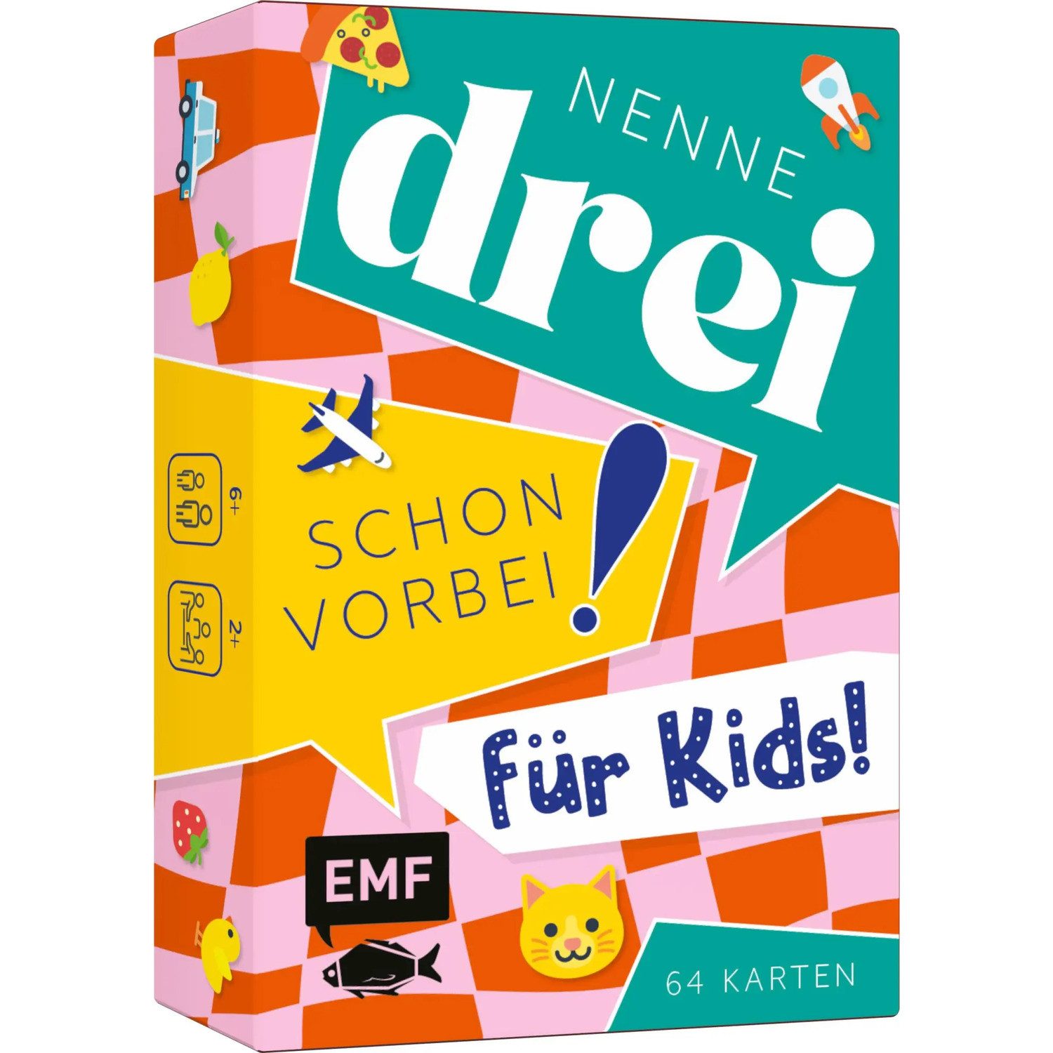 Michael Fischer Spiel Kartenspiel: Nenne drei - schon vorbei! ... für Kids!