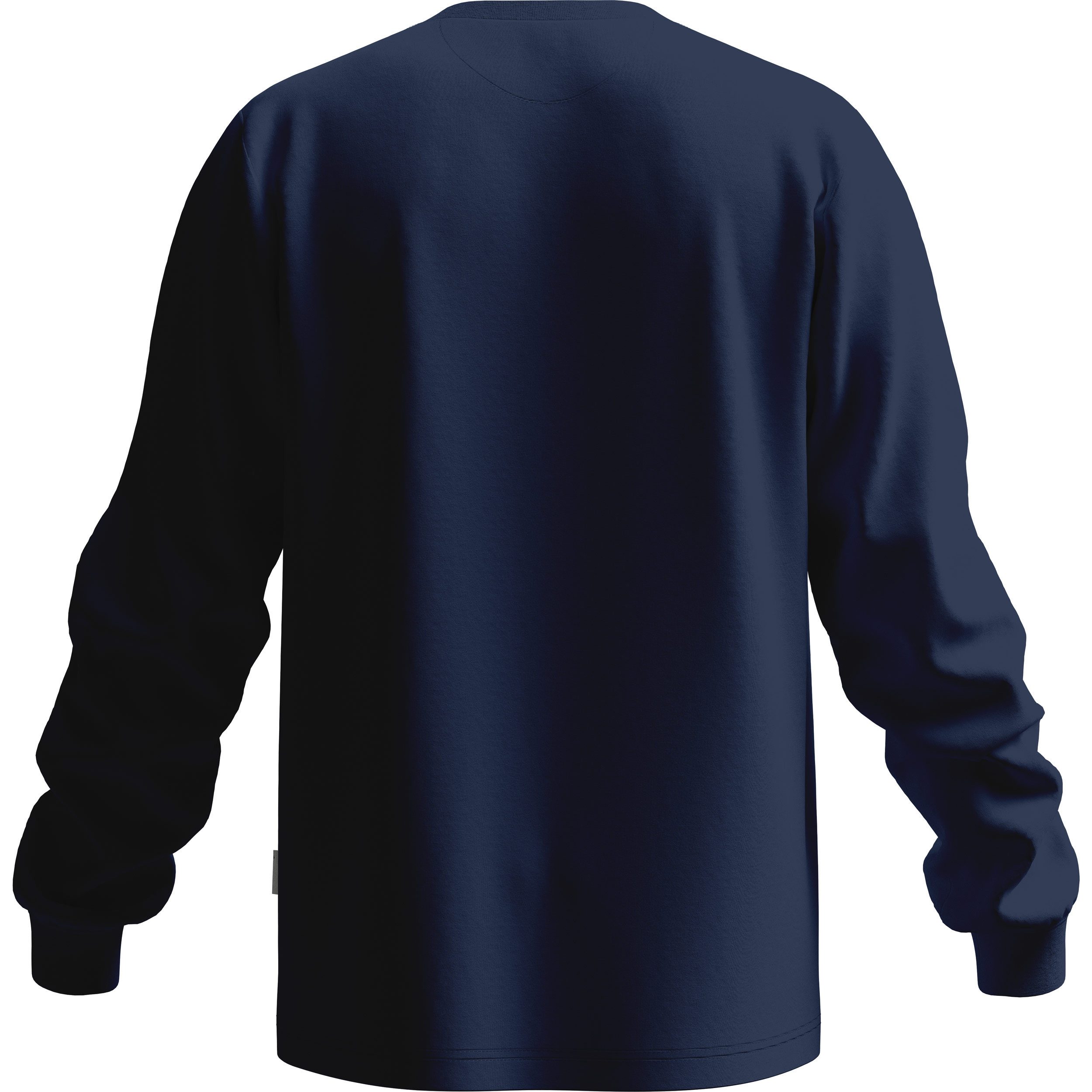 Qualitex Workwear Sweatshirt T Shirts Herren – Basic langarm T Shirt – nachhaltig Arbeit & Freizeit (1-tlg) Arbeits T-Shirt Herren, atmungsaktiv, feuchtigkeitsregulierend, robust