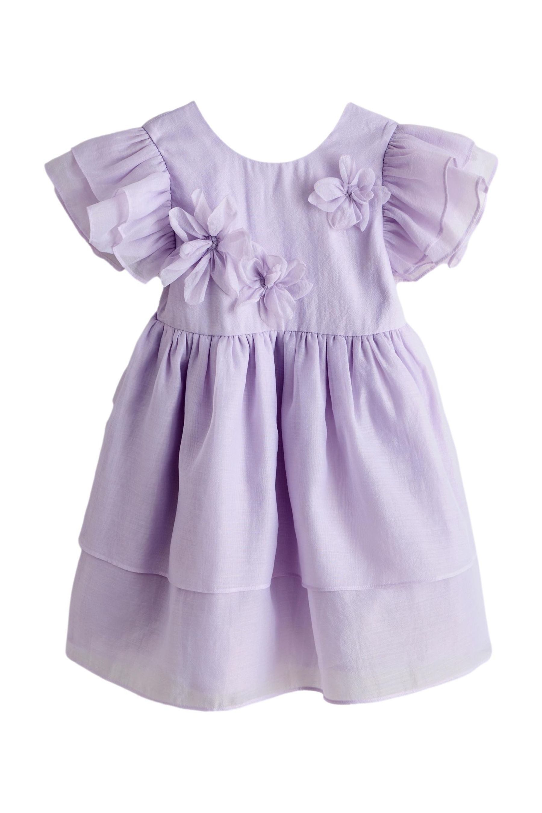 Tüllkleid Laura Ashley Kleid mit Blütendesign