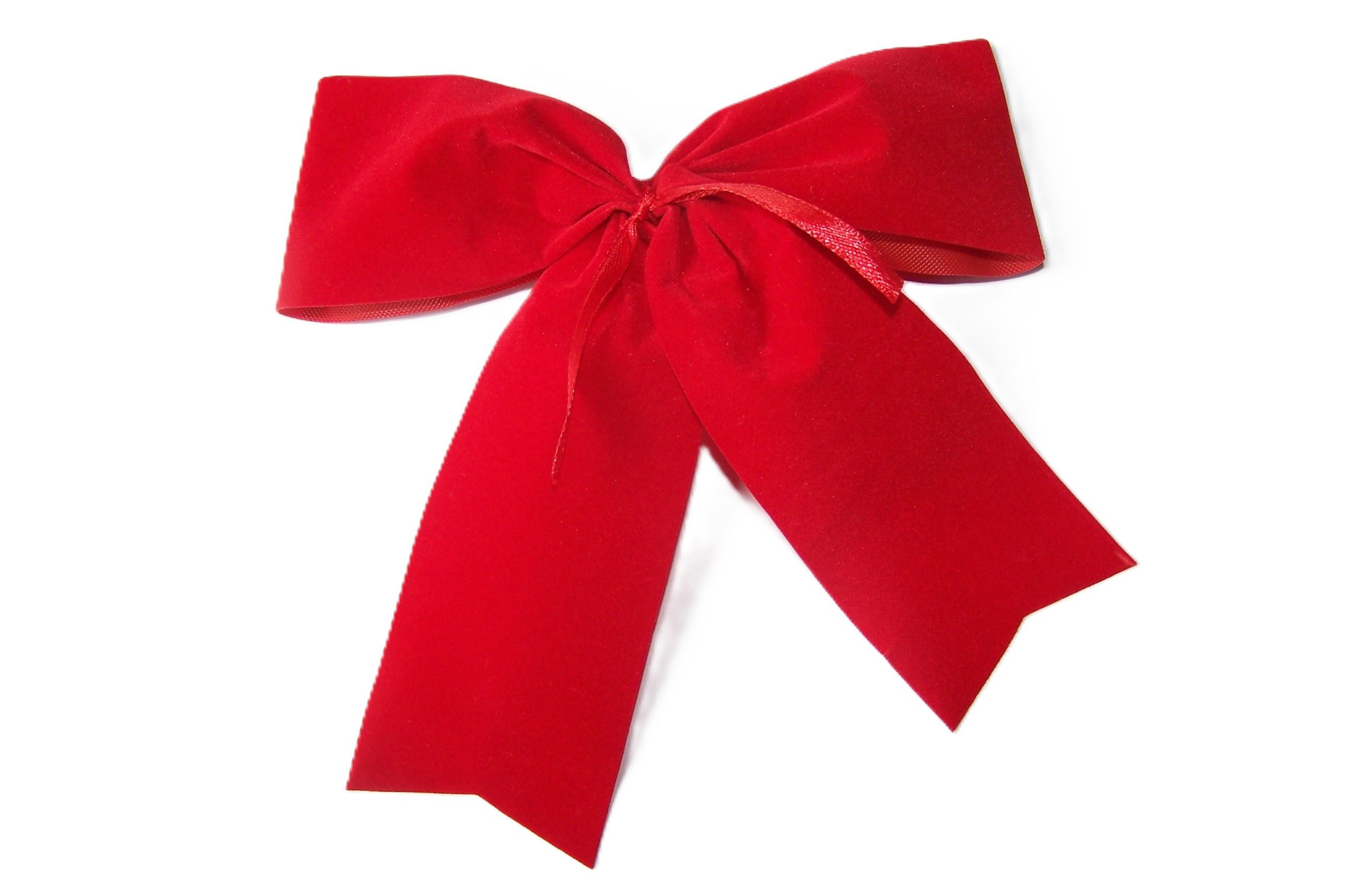 Schleifenparadies Weihnachtsbaumschleife 5 rote wetterfeste Schleifen für Geschenke oder für den Weihnachtsbaum (5-tlg), per Hand hergestellt, wiederverwendbar, robust, elegant, wetterfest