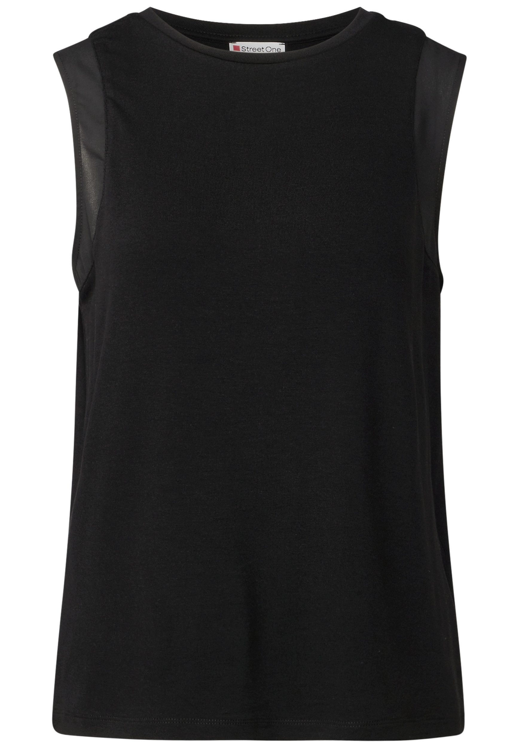 STREET ONE T-Shirt LTD QR jersey top w.chiffon sh günstig online kaufen